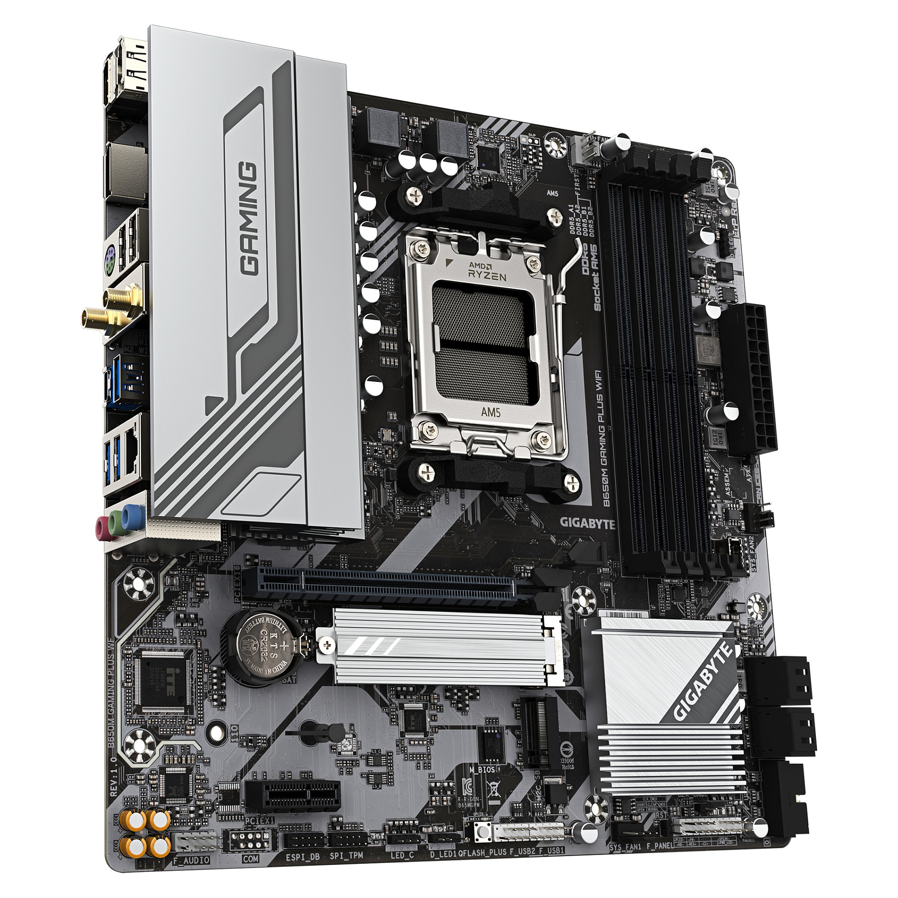 Gigabyte B650M Gaming Plus WF (B650.AM5.mATX.DDR5)