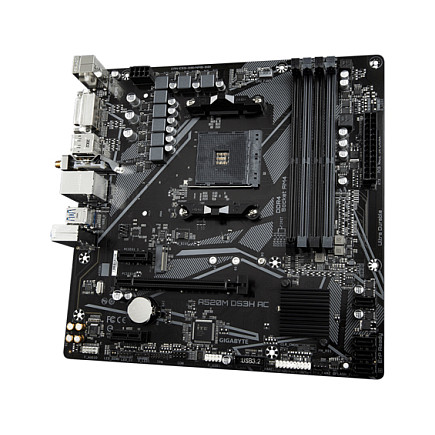 Gigabyte A520M DS3H AC (A520.AM4.mATX.DDR4)