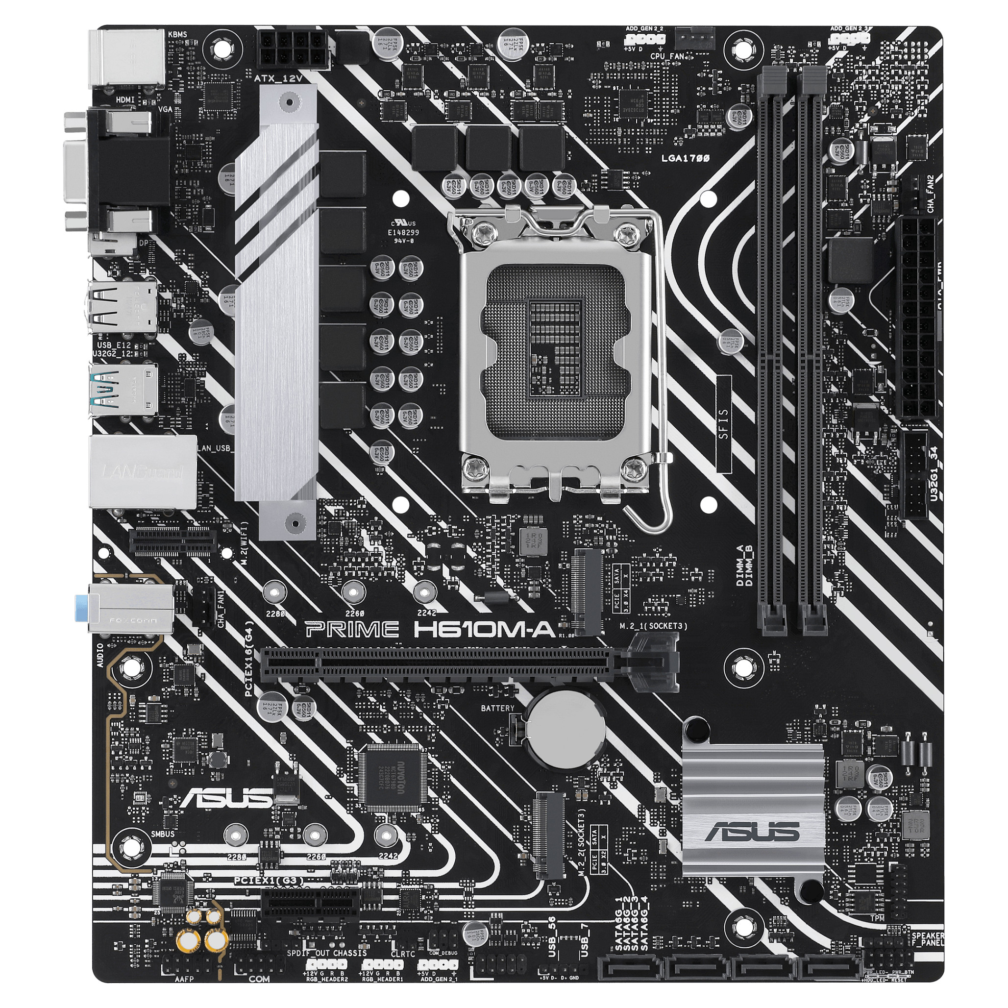 ASUS PRIME H610M-A-CSM (Intel.1700.DDR5.mATX)