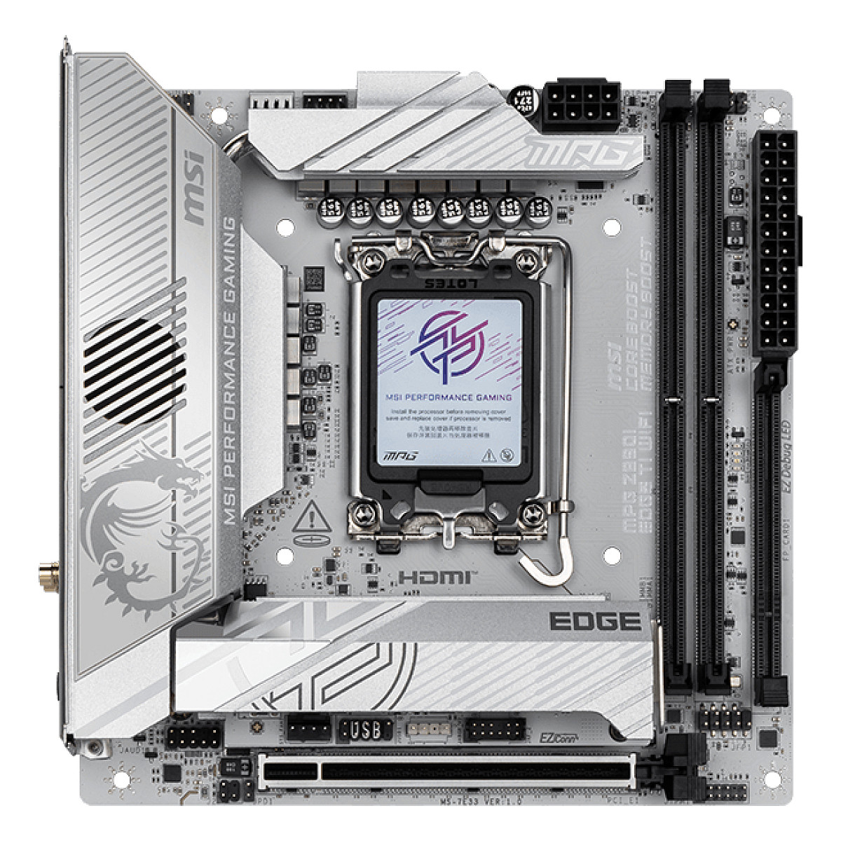 MPG Z890I EDGE TI WIFI (Z890.S1851.ATX.DDR5)