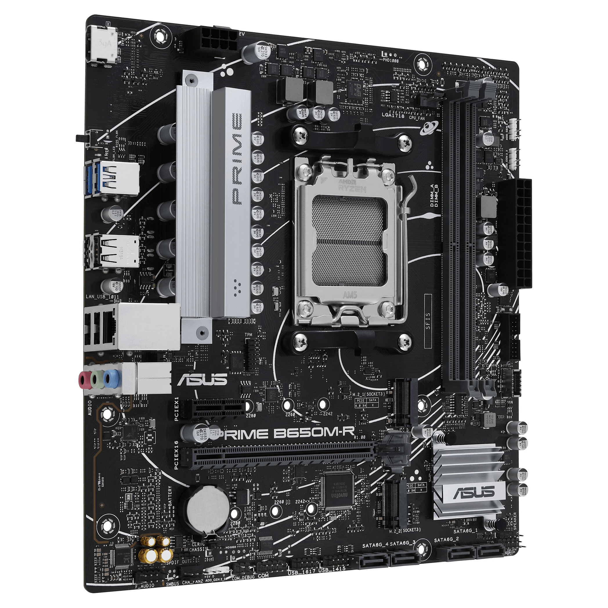 ASUS PRIME B650M-R (AMD.AM5.DDR5.mATX)