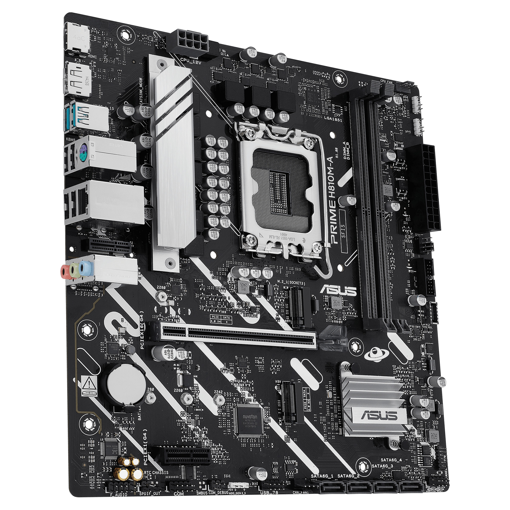 ASUS PRIME H810M-A-CSM (Intel.LGA1851.DDR5.mATX)