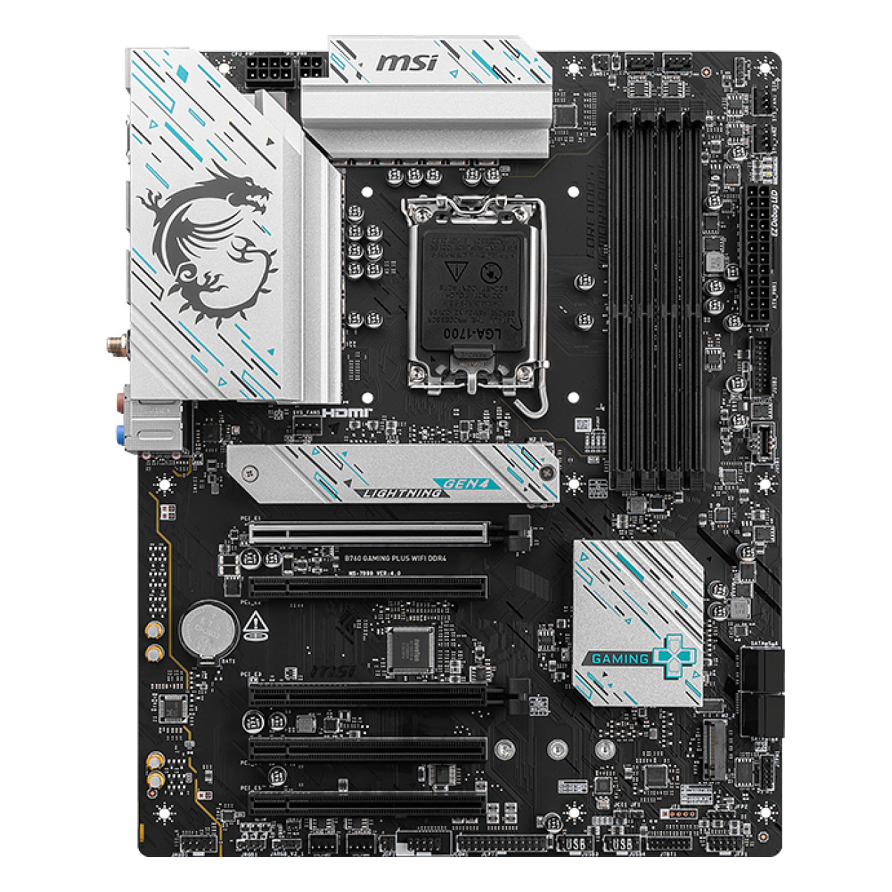 MAG B760 Gaming Plus Wifi DDR4 (B760.S1700.ATX.DDR4)