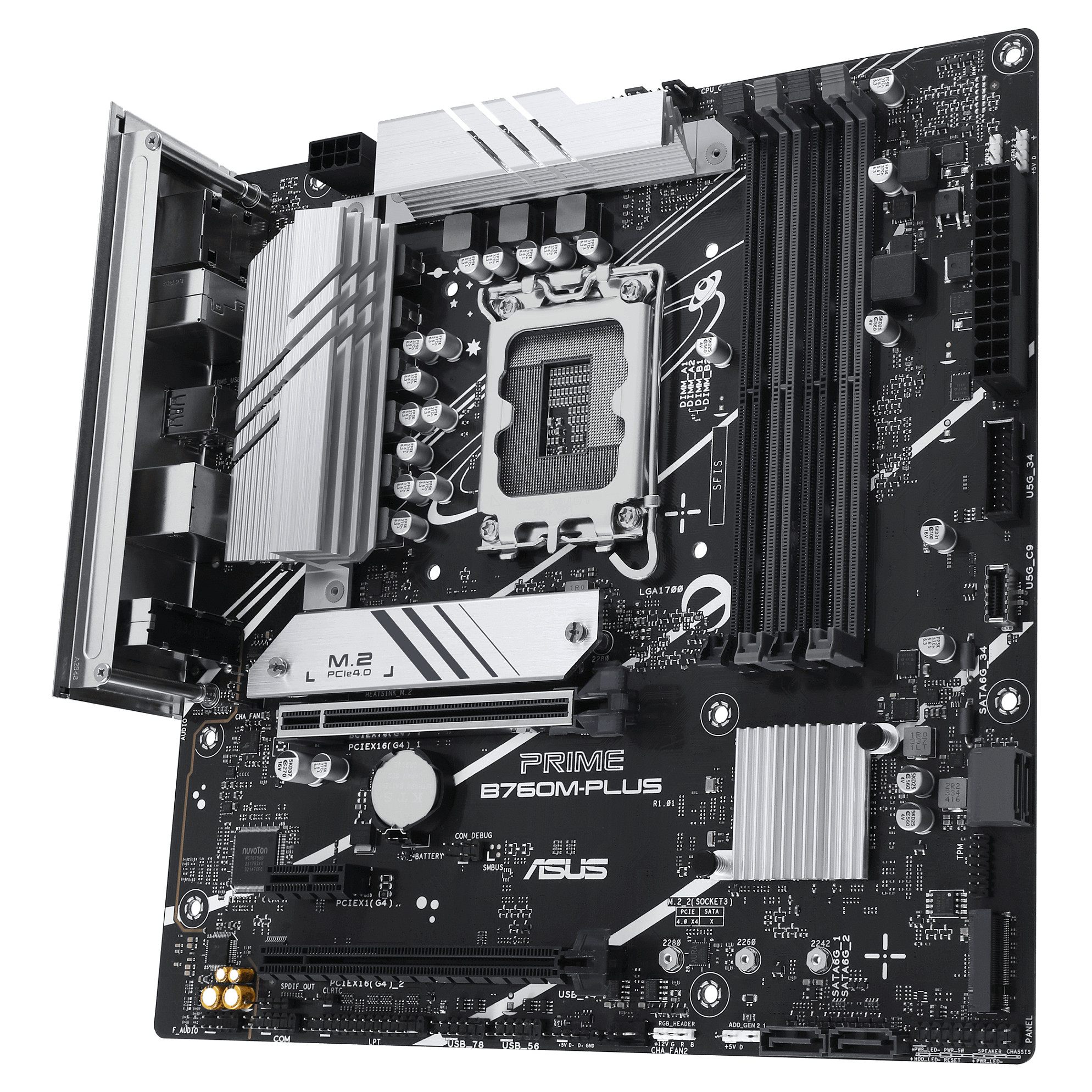 ASUS PRIME B760M-PLUS (Intel.1700.DDR5.mATX)