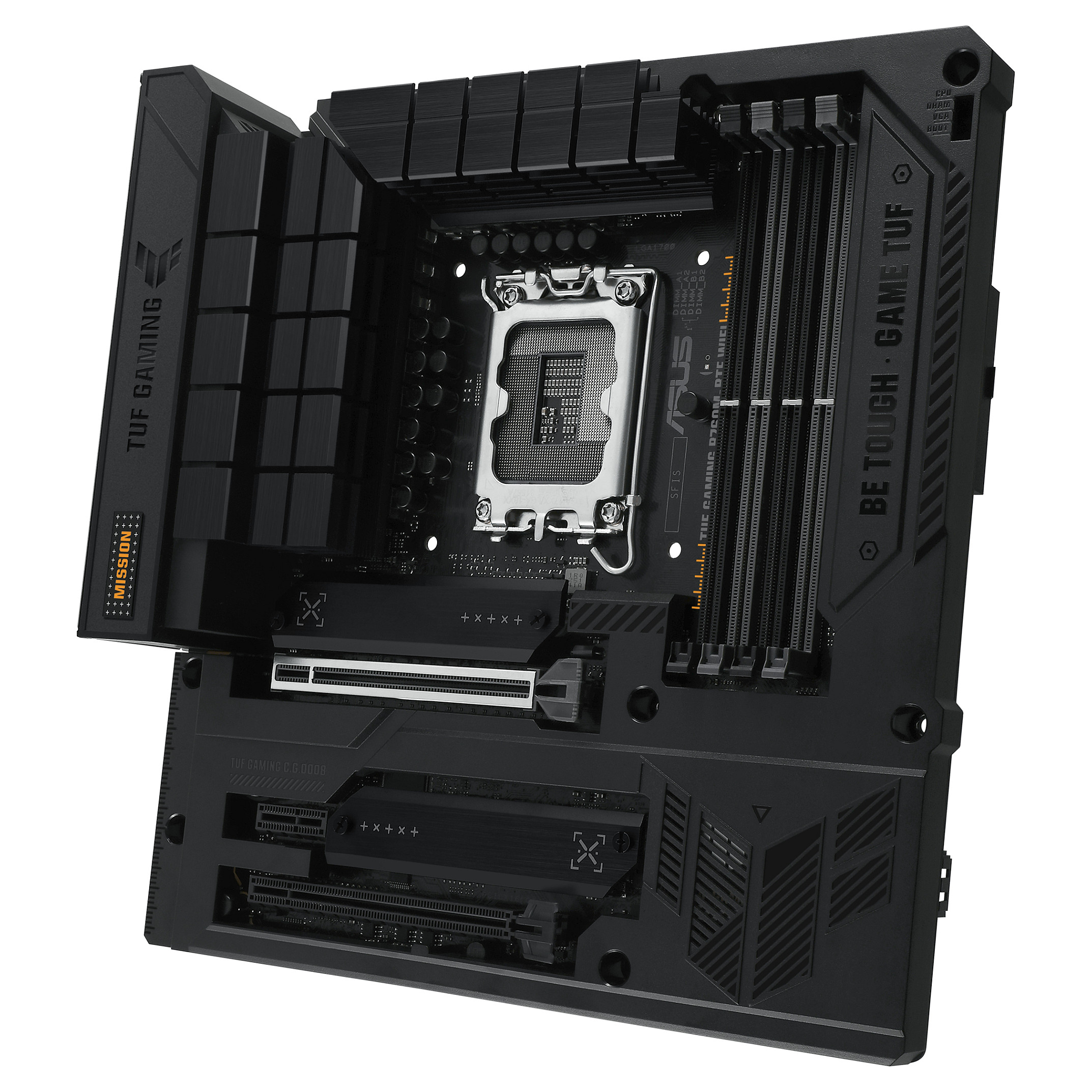 ASUS TUF GAMING B760M-BTF WIFI (Intel.1700.DDR5.mATX)