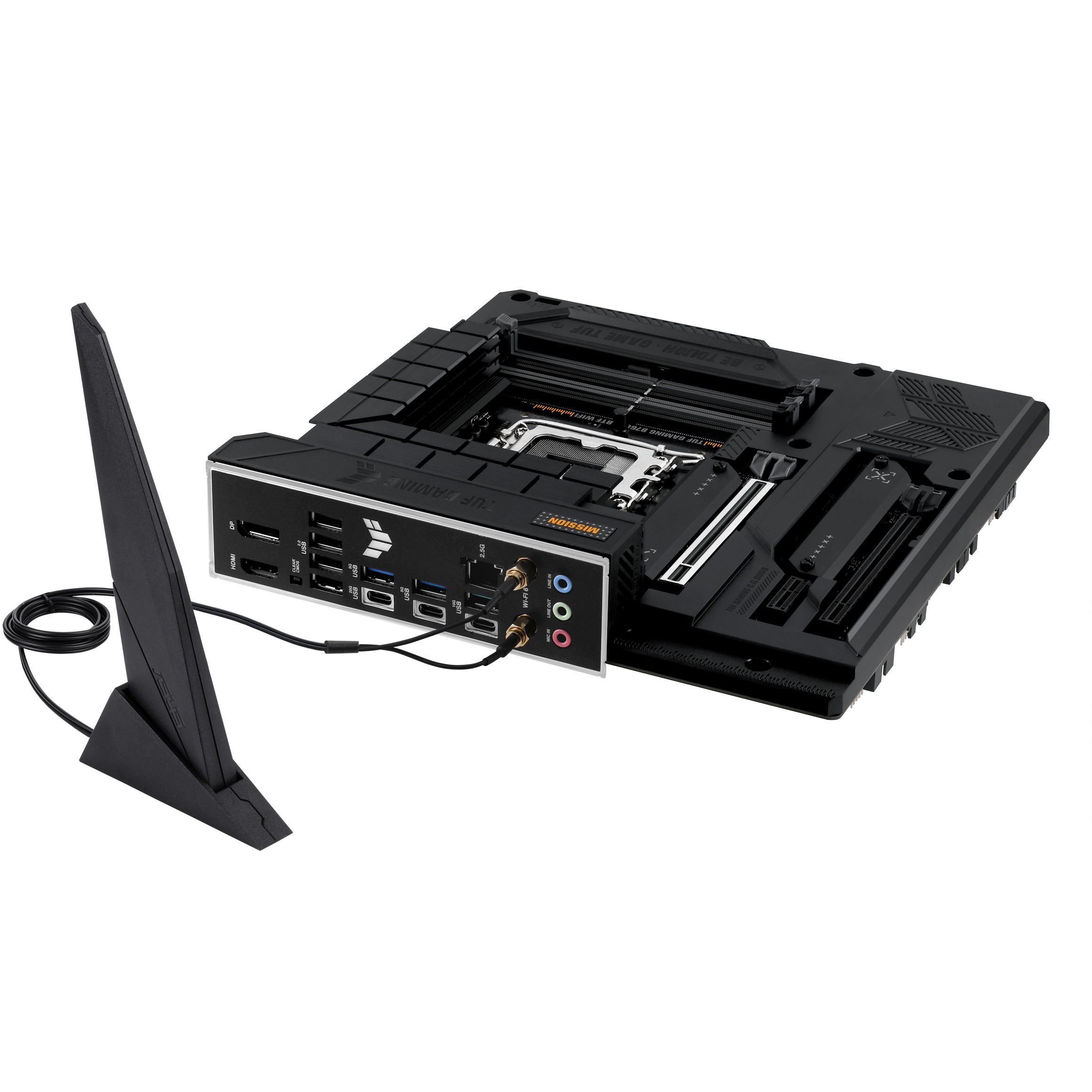 ASUS TUF GAMING B760M-BTF WIFI (Intel.1700.DDR5.mATX)