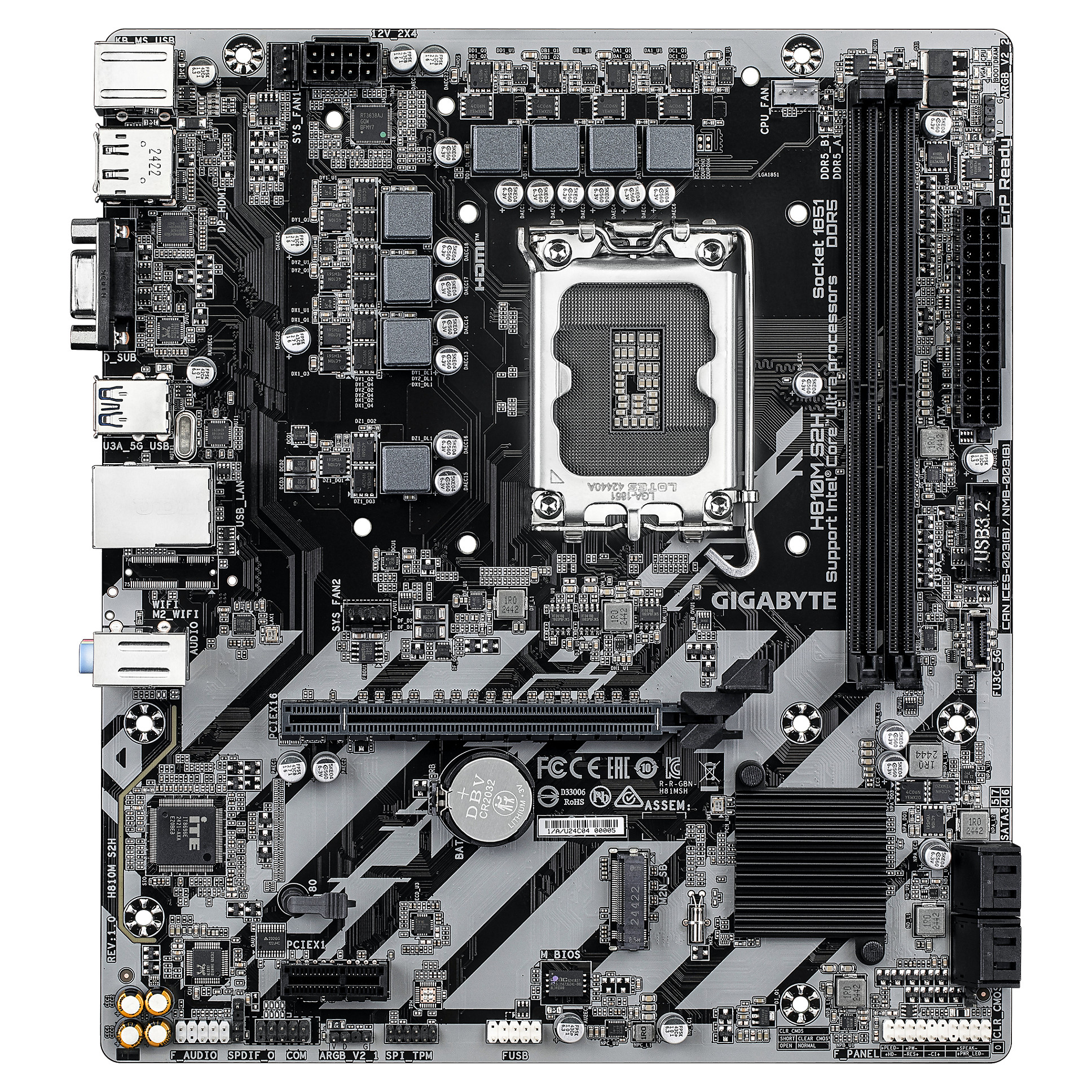 H810M S2H LGA1851 MB