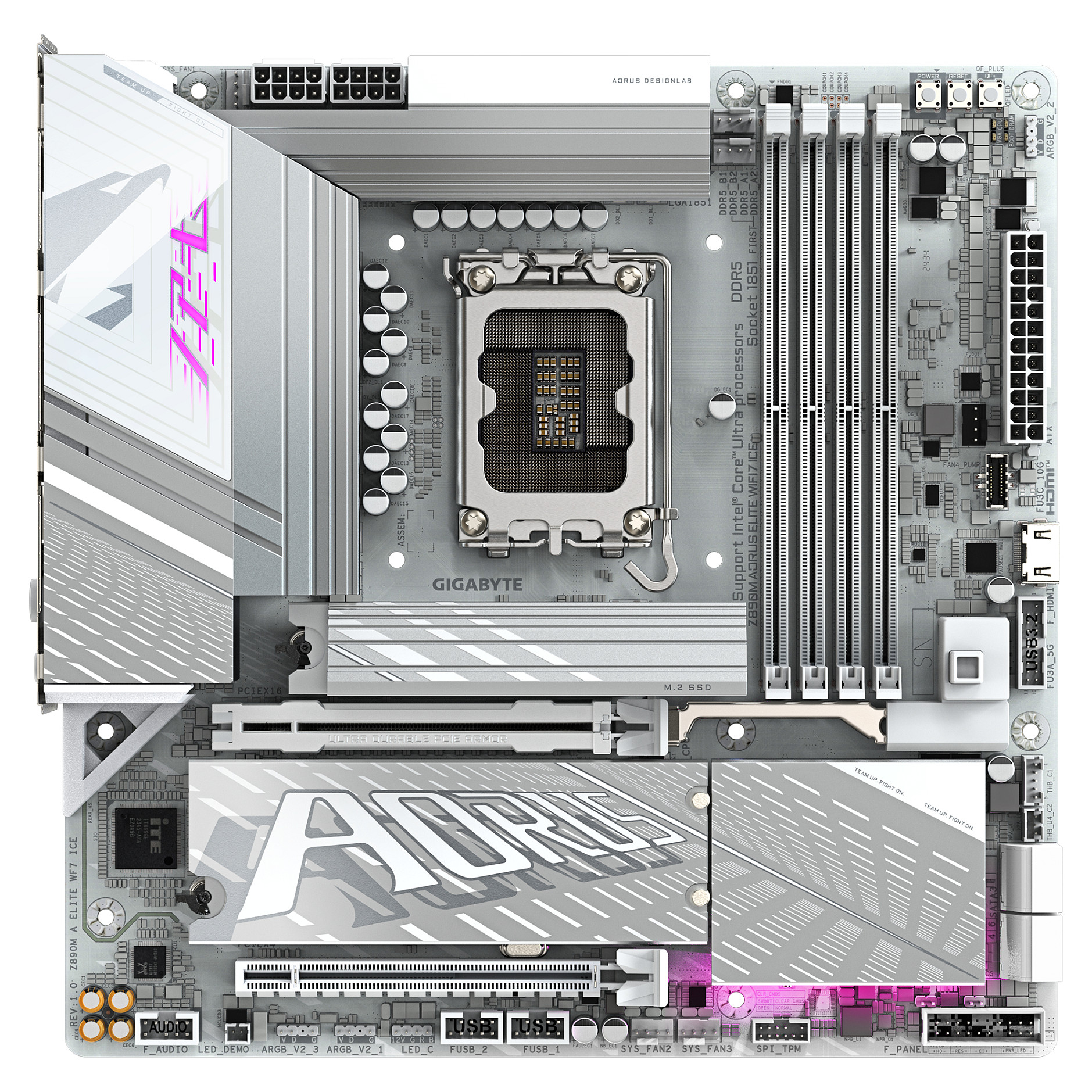Z890M A Elite WF7 ICE (Z890.S1851.mATX.DDR5)