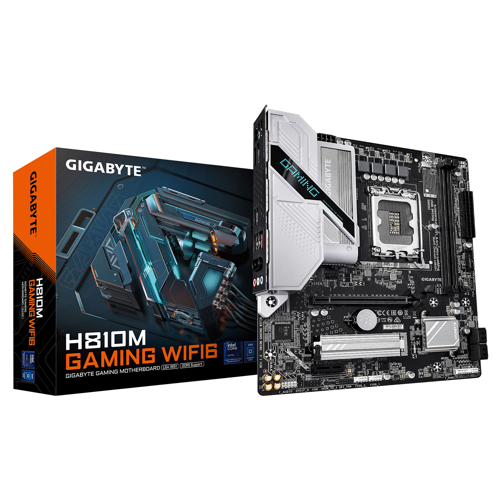 H810M GAMING WIFI6 LGA1851 MB