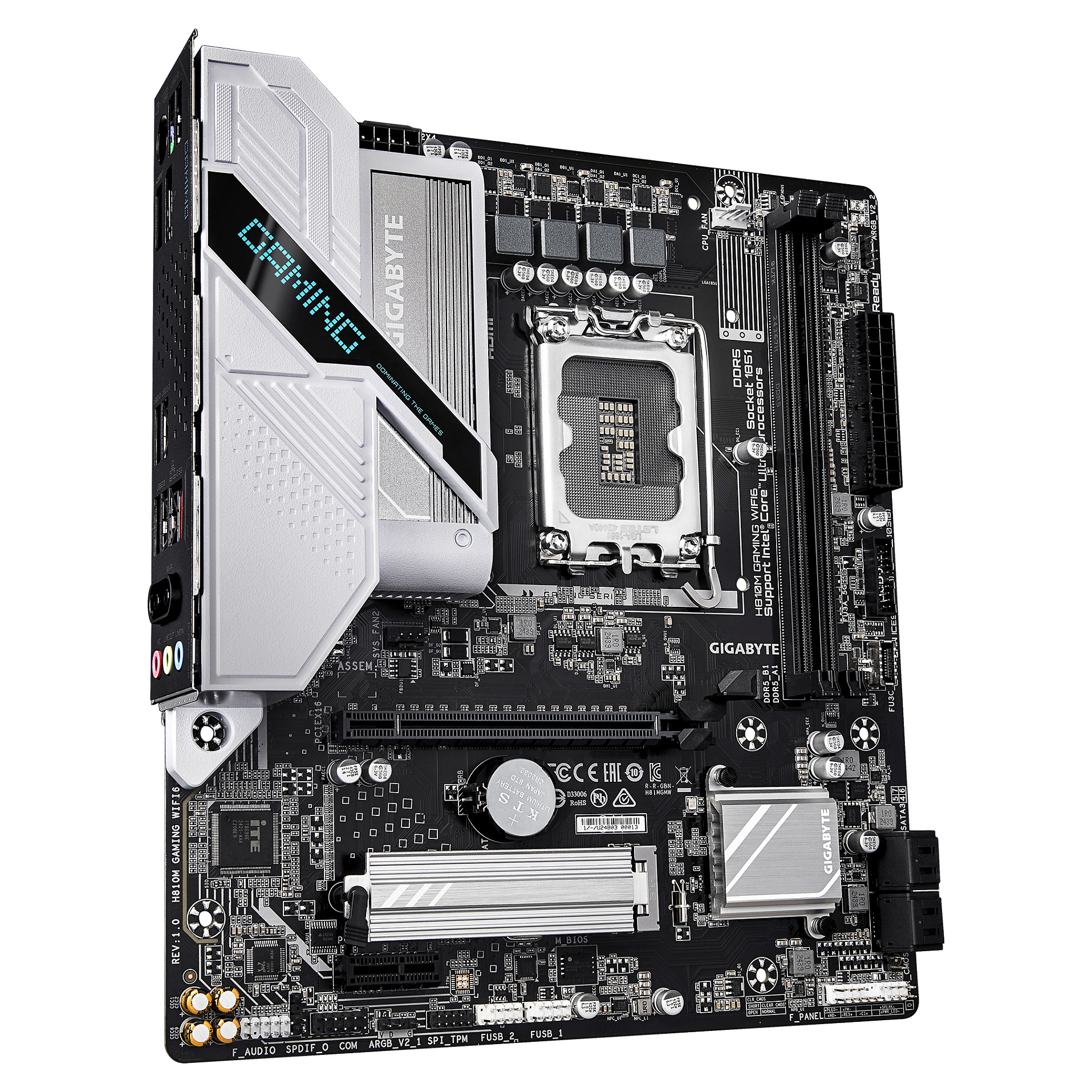 H810M GAMING WIFI6 LGA1851 MB