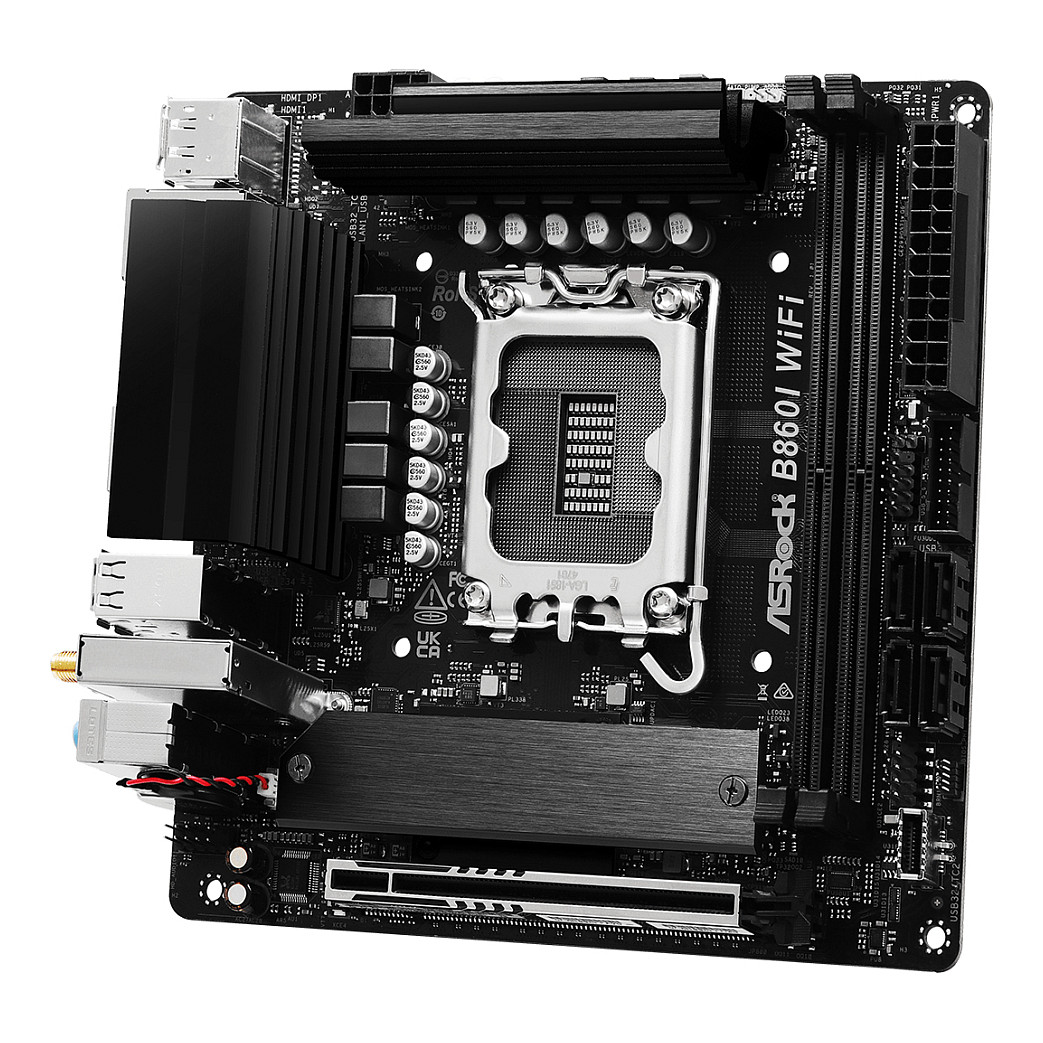 B860I WiFi 1851 mITX HDMI/DP DDR5