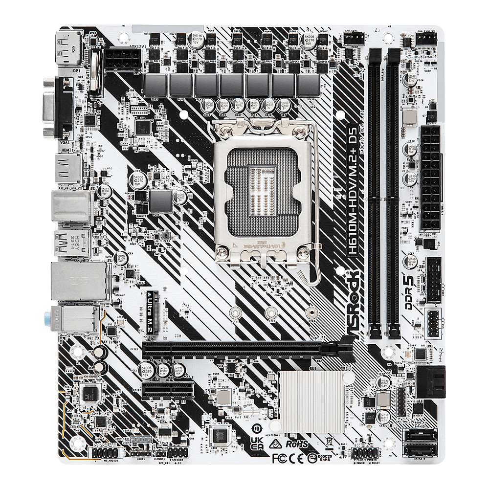 ASROCK H610M-HDV/M.2+ D5 (1700) (D)