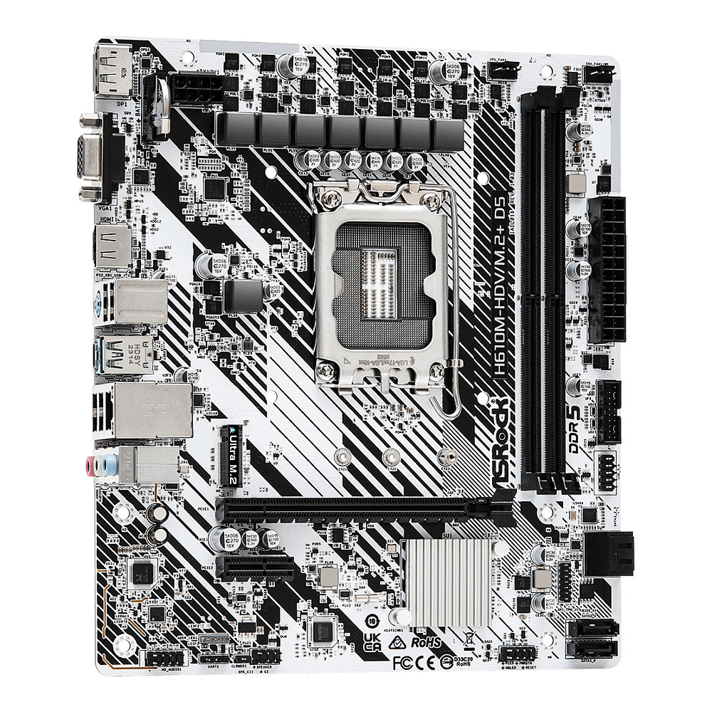 ASROCK H610M-HDV/M.2+ D5 (1700) (D)
