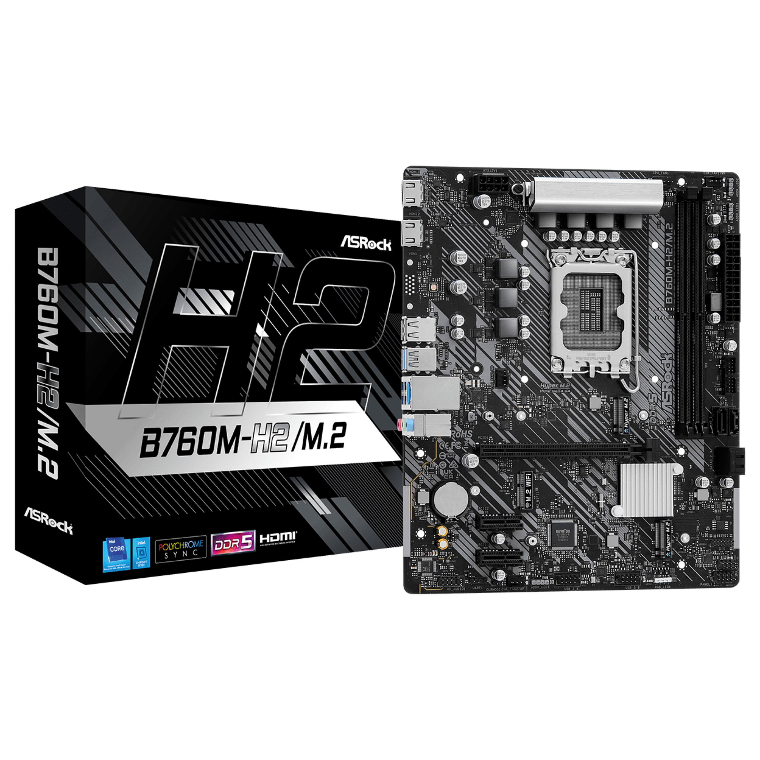 ASROCK B760M-H2/M.2 (1700) (D)