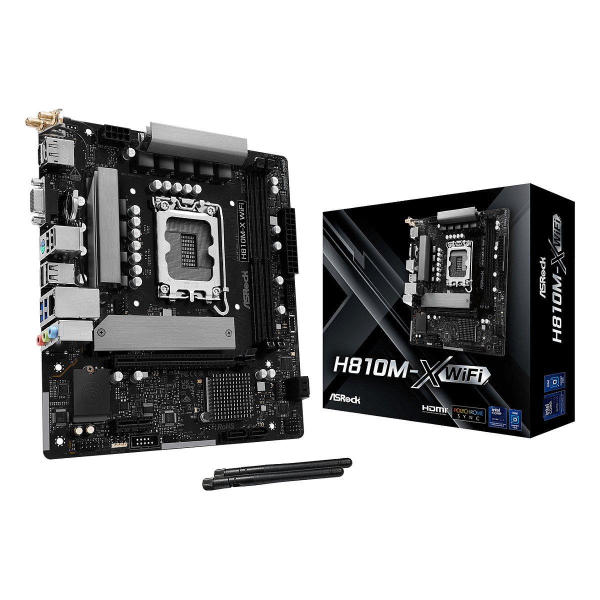 ASROCK H810M-X WiFi (1851) (D)