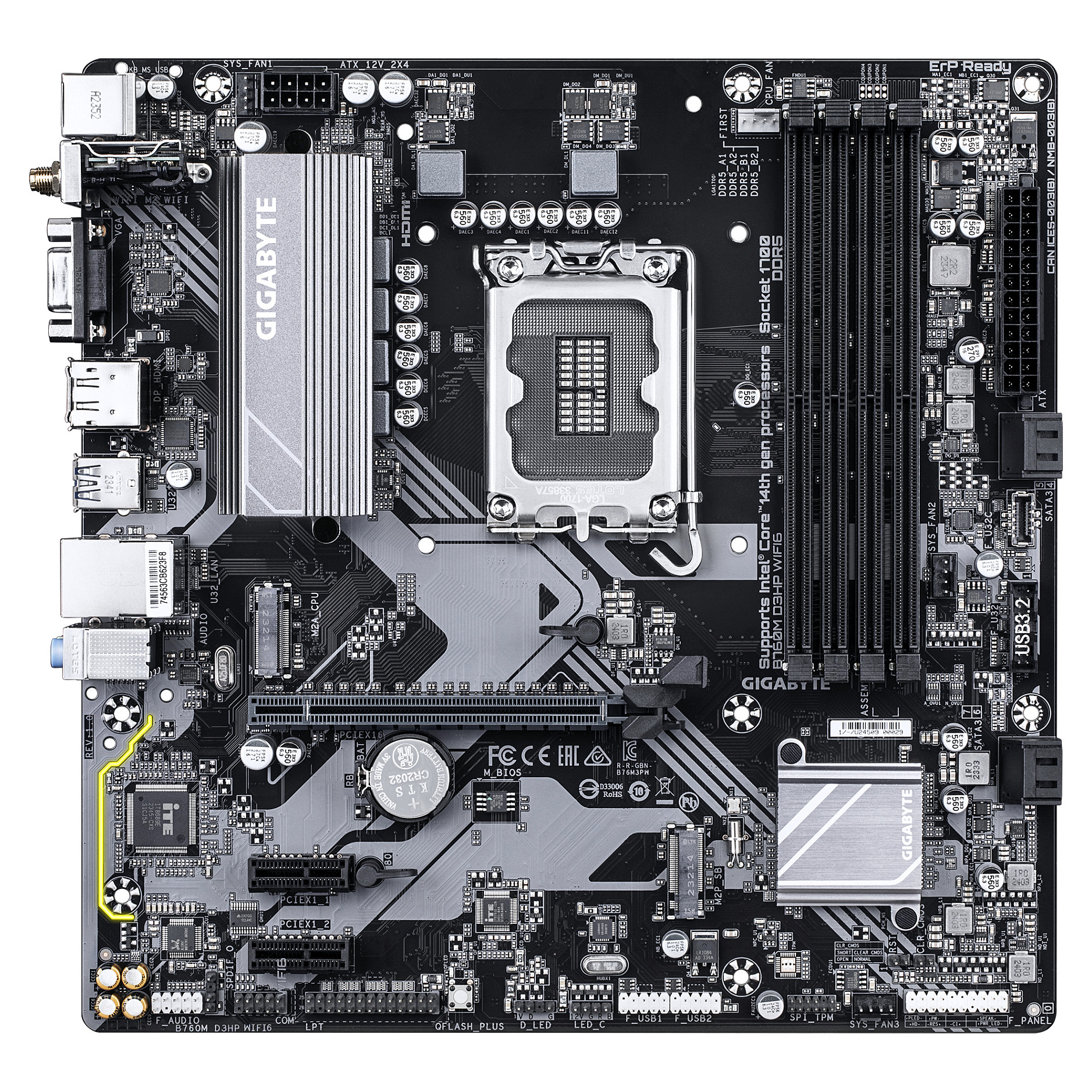GA-B760M D3HP WIFI6 (1700) (D)