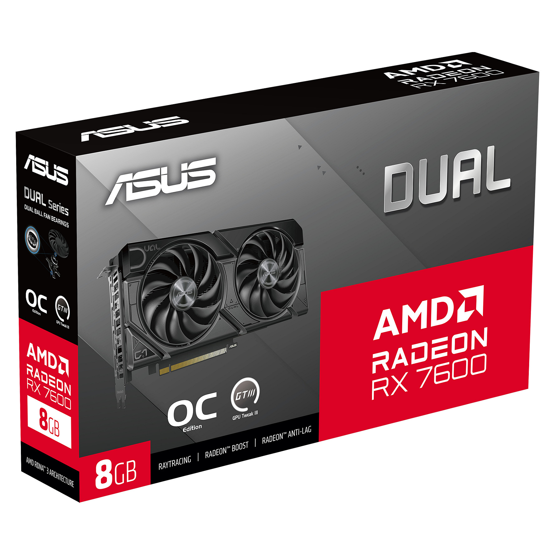 RX 7600 8G ASUS Dual EVO 8GB GDDR6