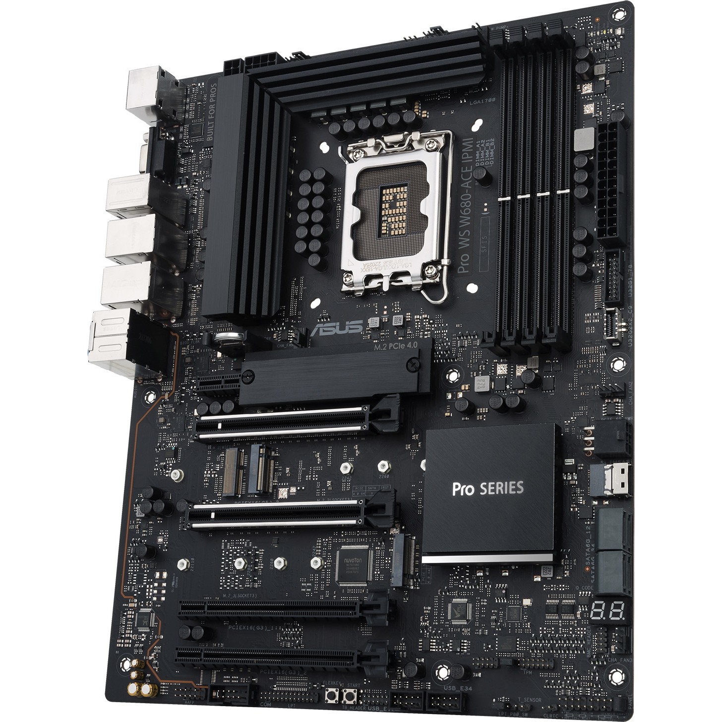 MB ASUS PRO WS W680-ACE (Intel.1700.DDR5.ATX.ECC)
