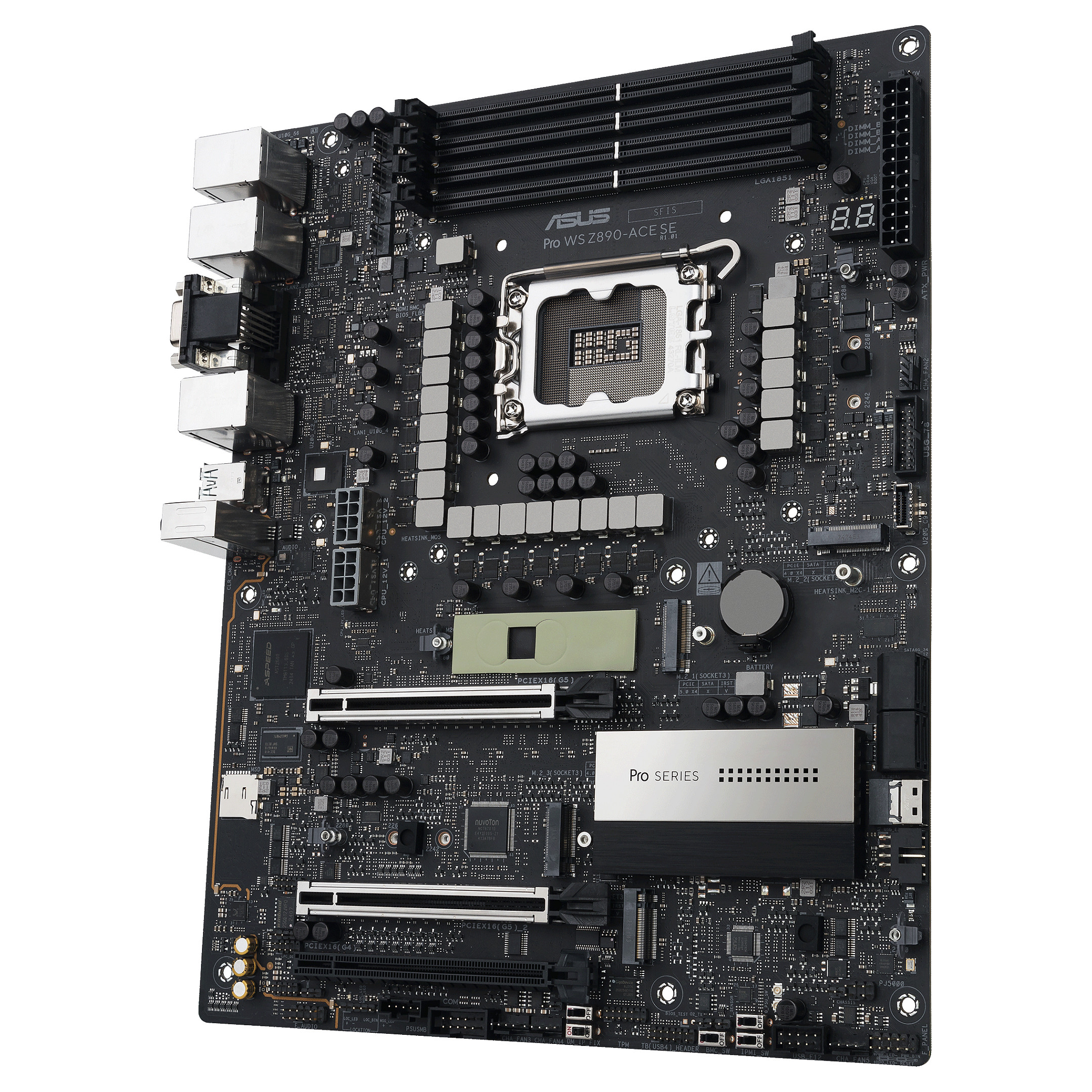 MB ASUS PRO WS Z890-ACE SE (Intel.1851.DDR5.mATX)