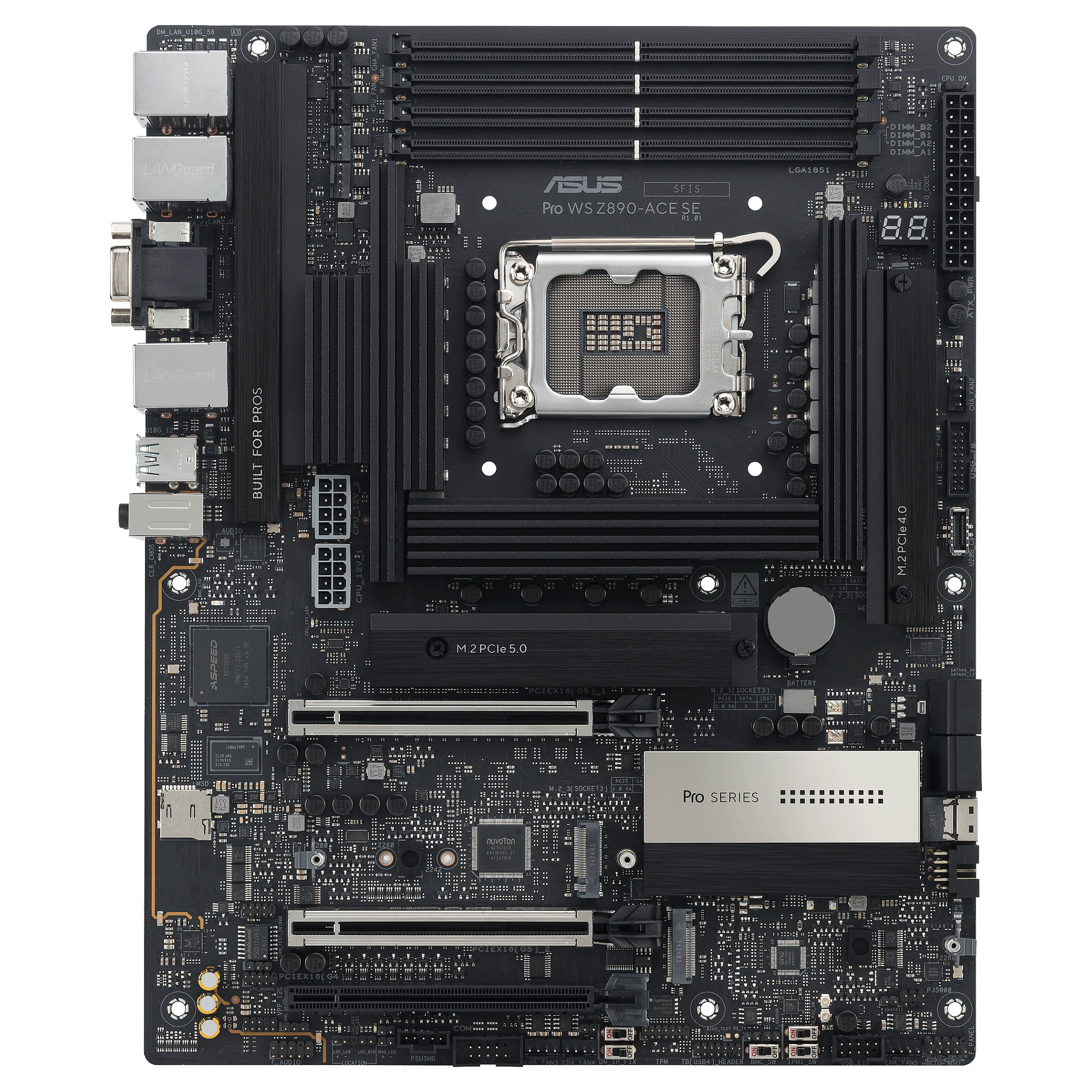 MB ASUS PRO WS Z890-ACE SE (Intel.1851.DDR5.mATX)