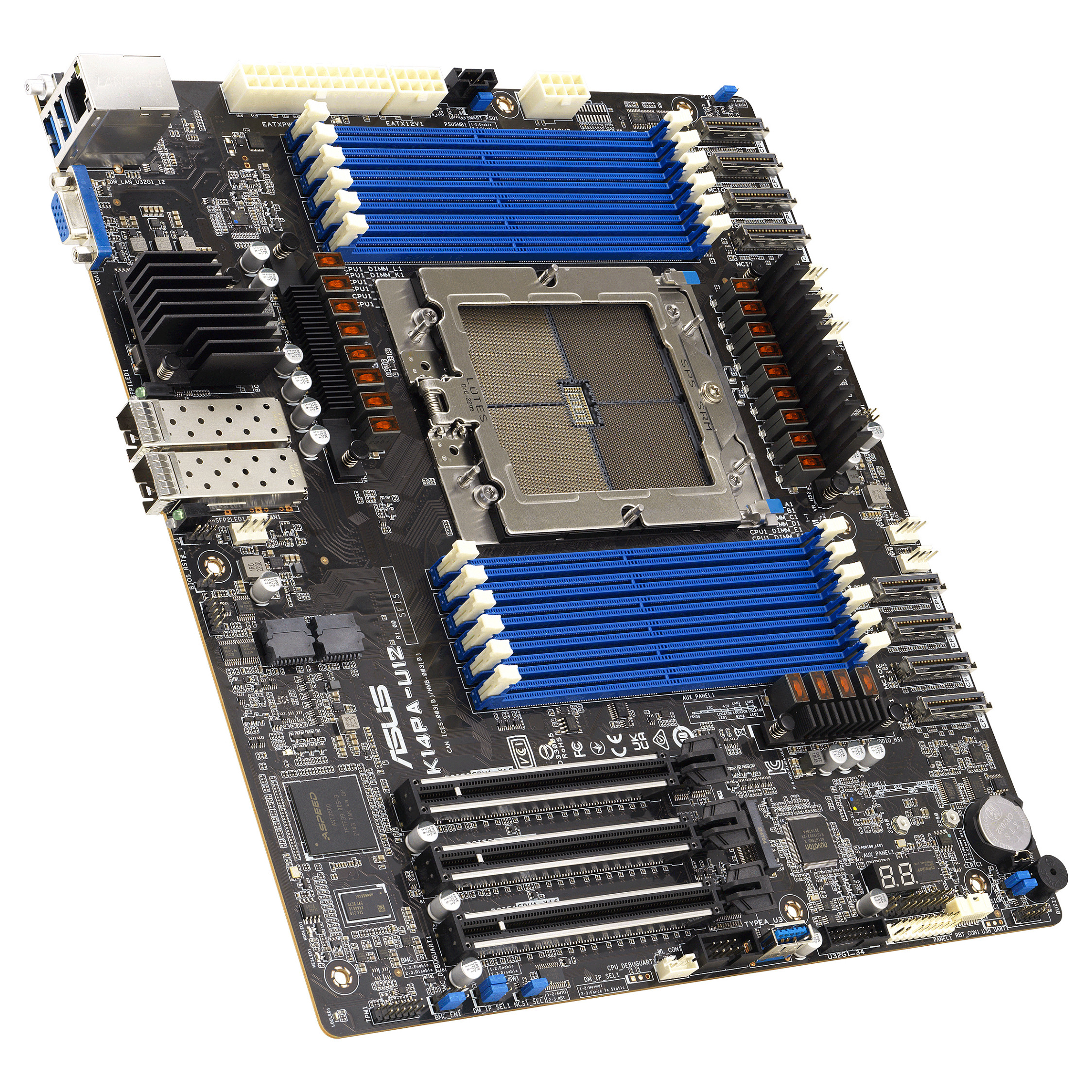 ASUS K14PA-U12/ASMB11 CEB 1x LGA 6096 DDR5 2x25G