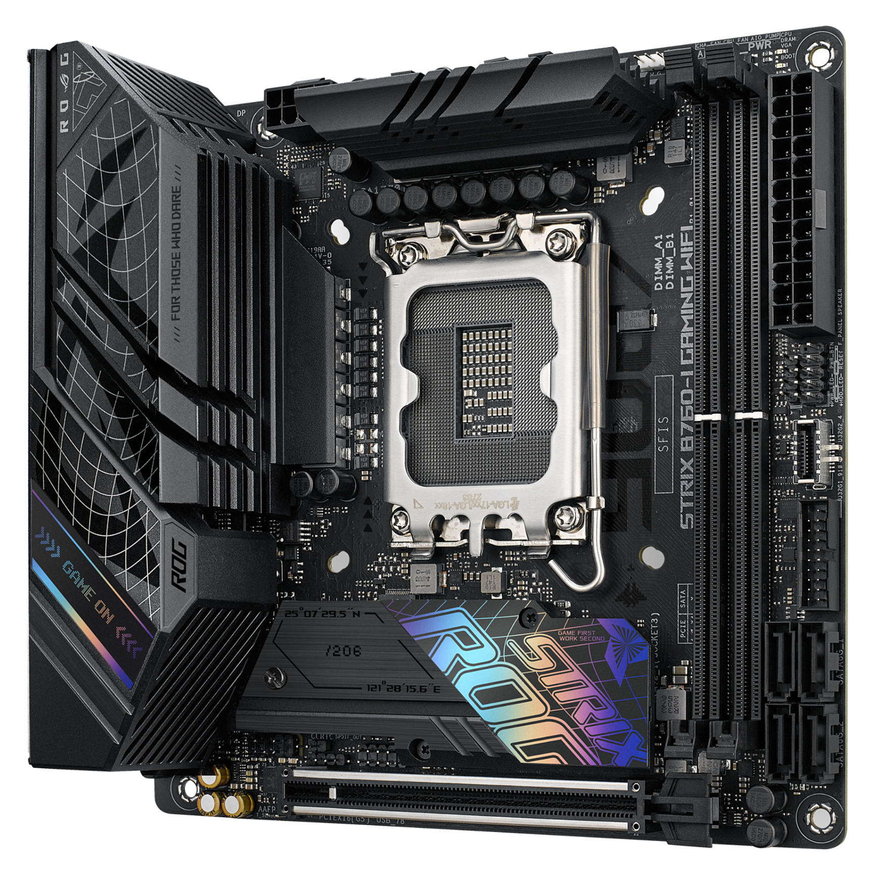 ASUS MB B760-I GAMING S.1700 MITX USB3.2 Gen2.USB-C Gen1.Gigabit LAN