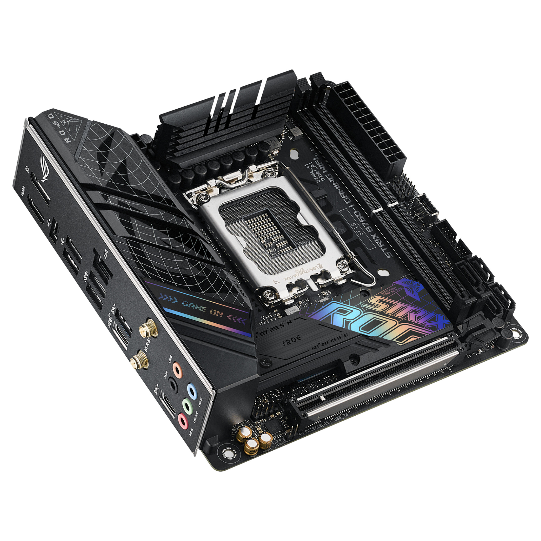 ASUS MB B760-I GAMING S.1700 MITX USB3.2 Gen2.USB-C Gen1.Gigabit LAN