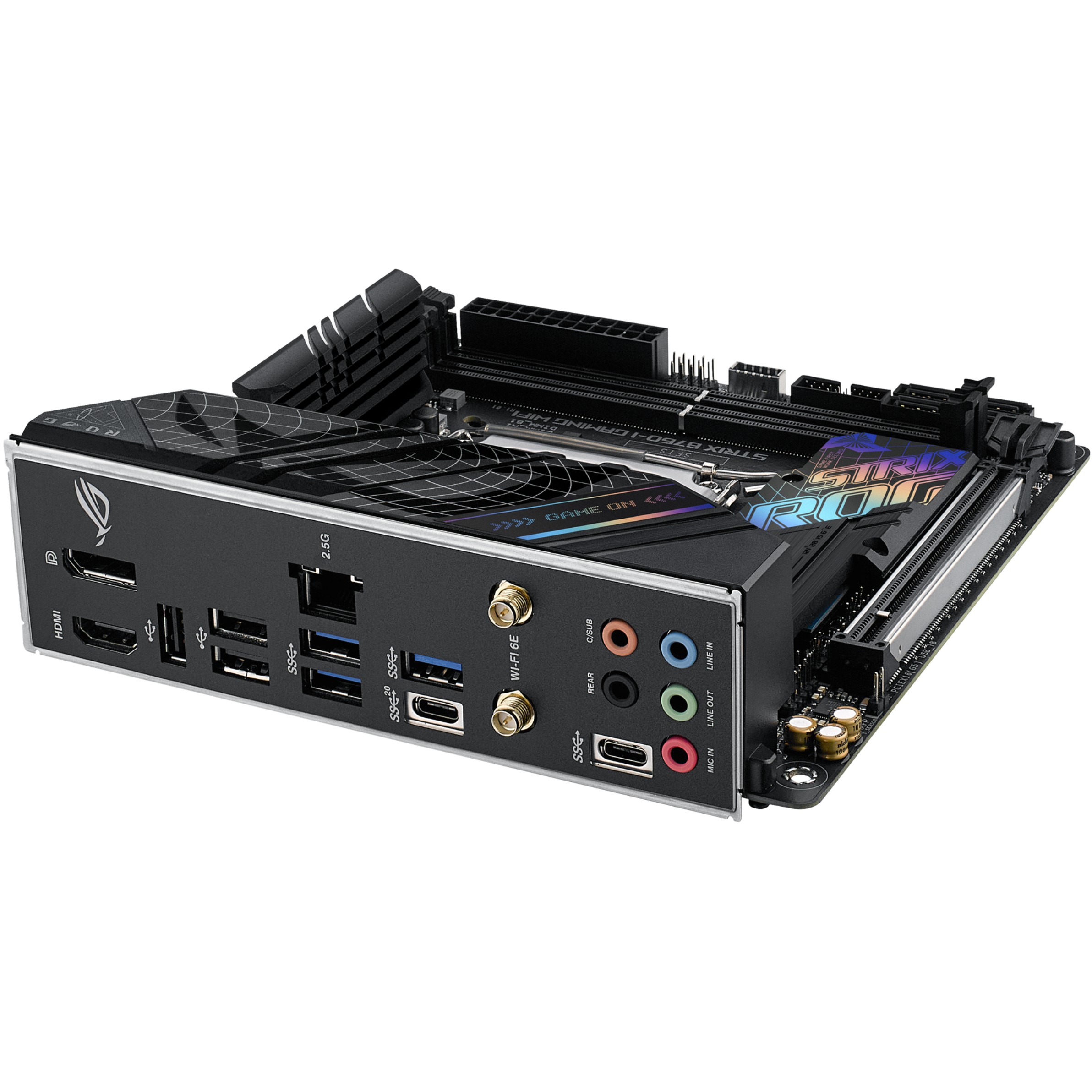 ASUS MB B760-I GAMING S.1700 MITX USB3.2 Gen2.USB-C Gen1.Gigabit LAN