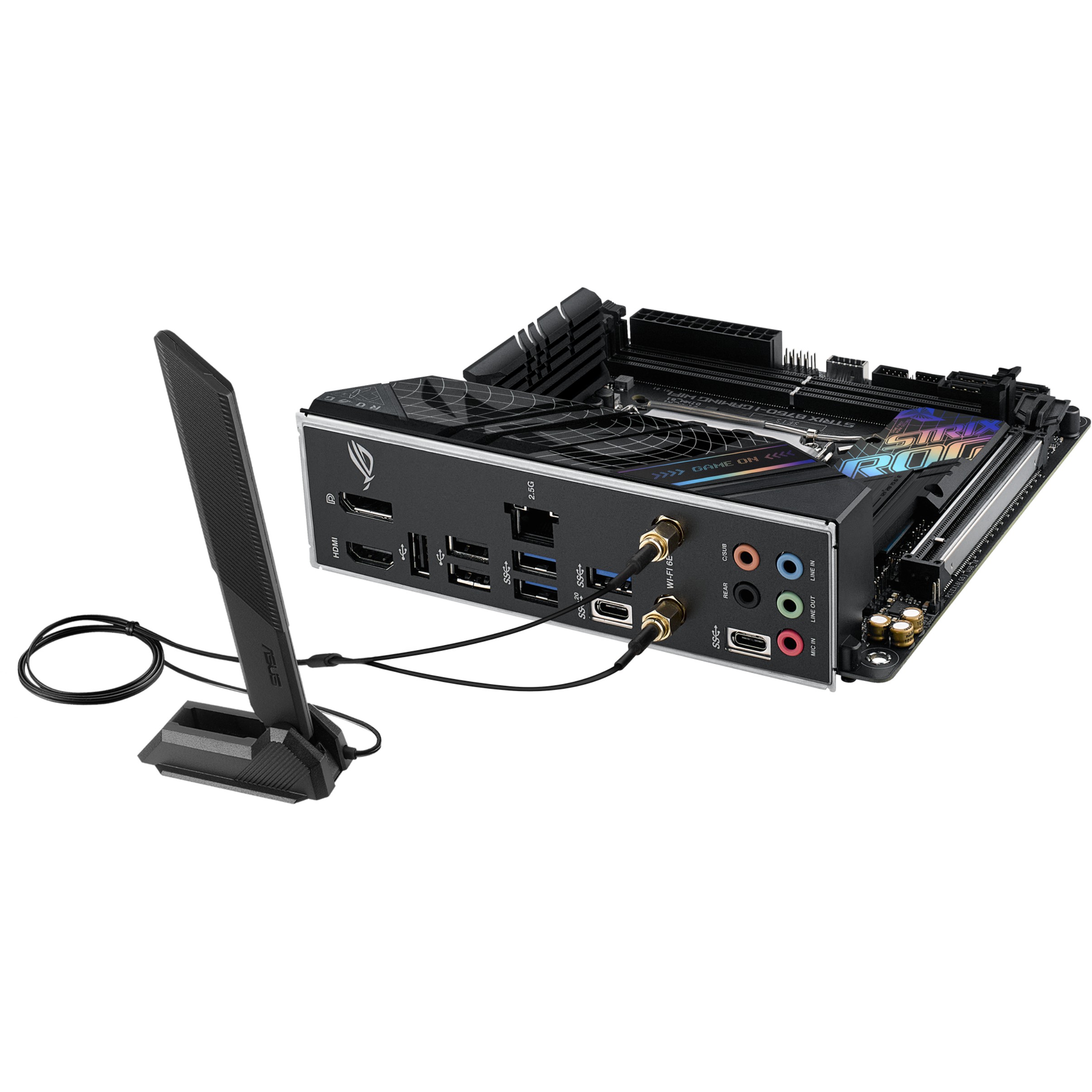 ASUS MB B760-I GAMING S.1700 MITX USB3.2 Gen2.USB-C Gen1.Gigabit LAN