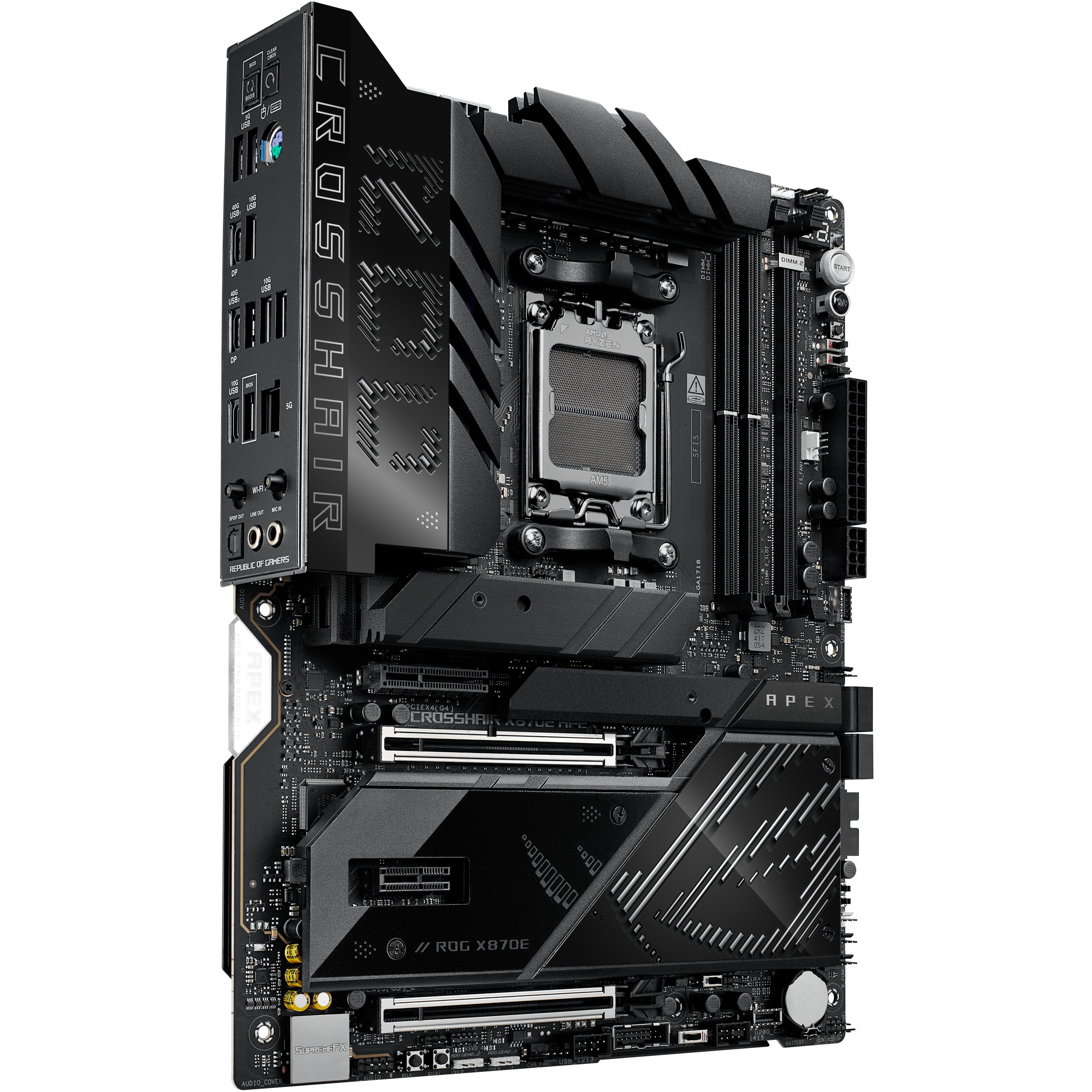 MB ASUS ROG CROSSHAIR X870E APEX (AMD.AM5.DDR5.ATX)