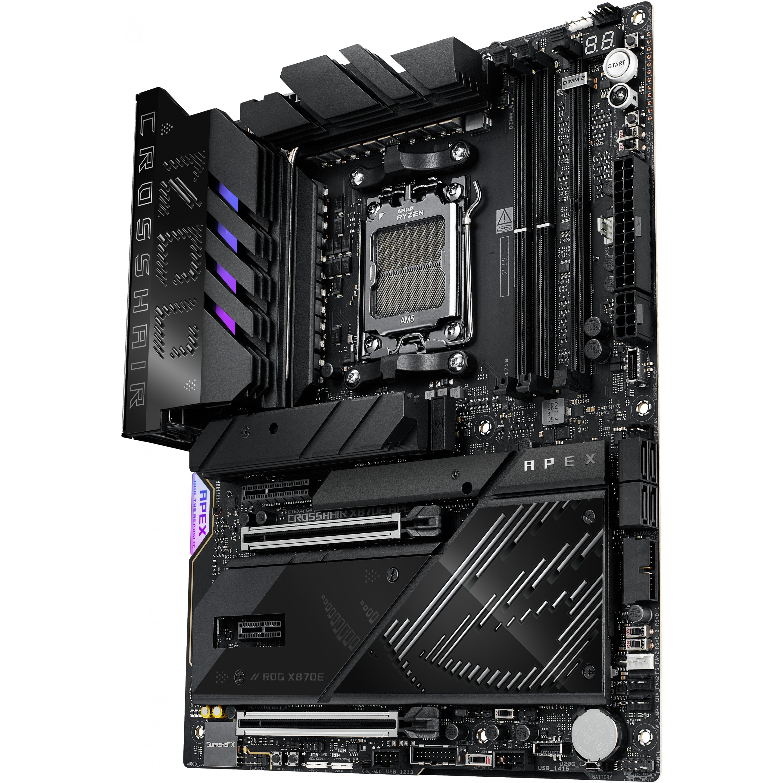 MB ASUS ROG CROSSHAIR X870E APEX (AMD.AM5.DDR5.ATX)