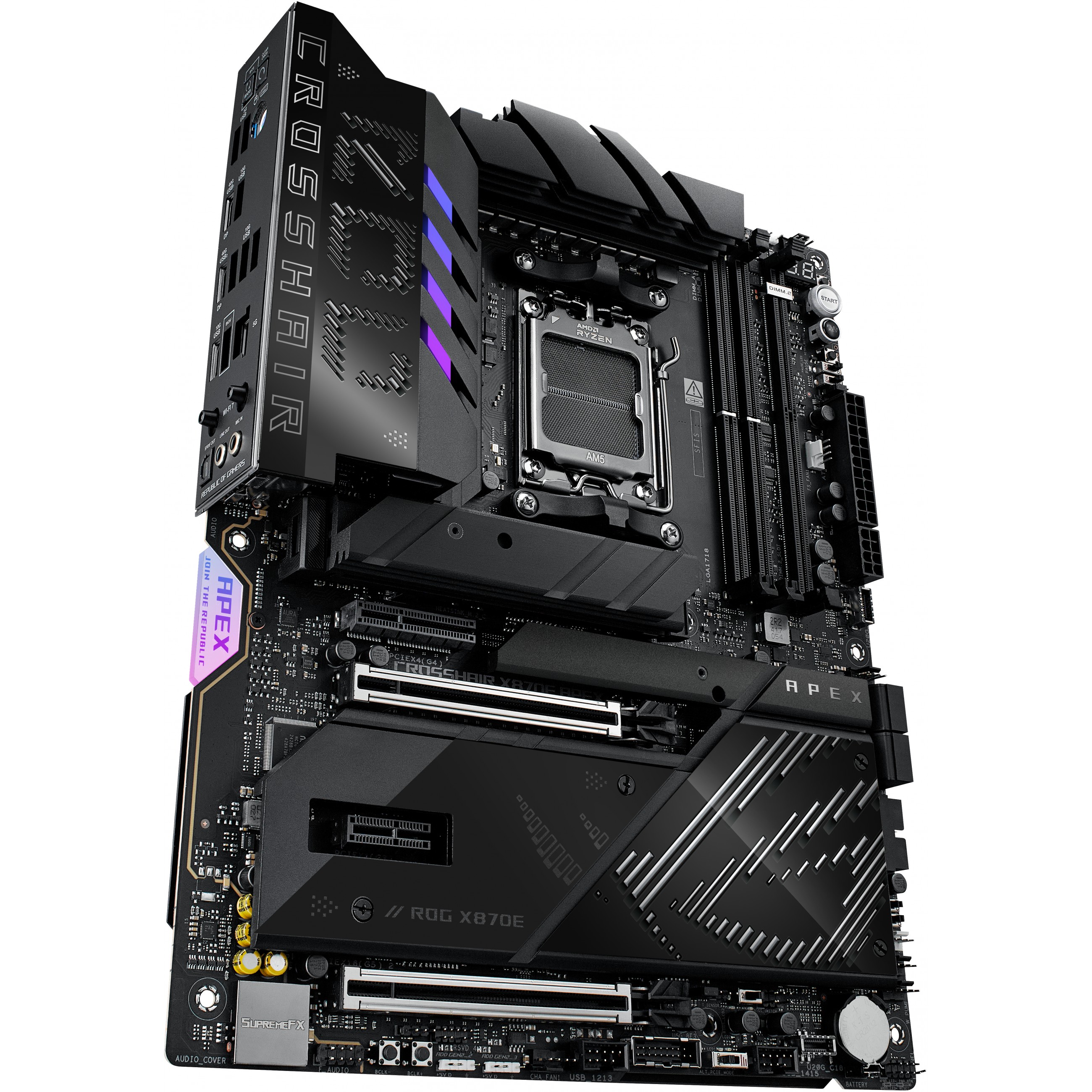 MB ASUS ROG CROSSHAIR X870E APEX (AMD.AM5.DDR5.ATX)