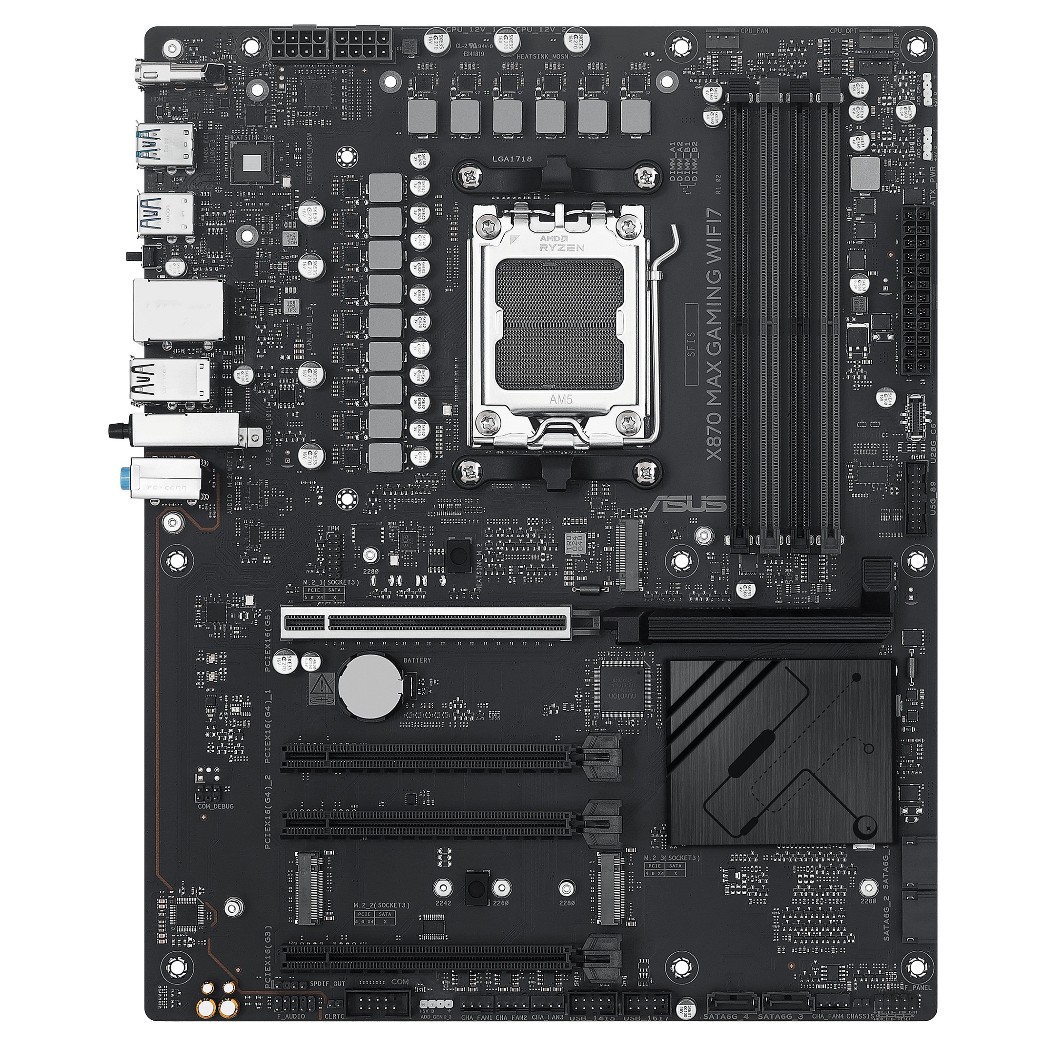 MB ASUS X870 MAX GAMING WIFI7 (AMD.AM5.DDR5.ATX)