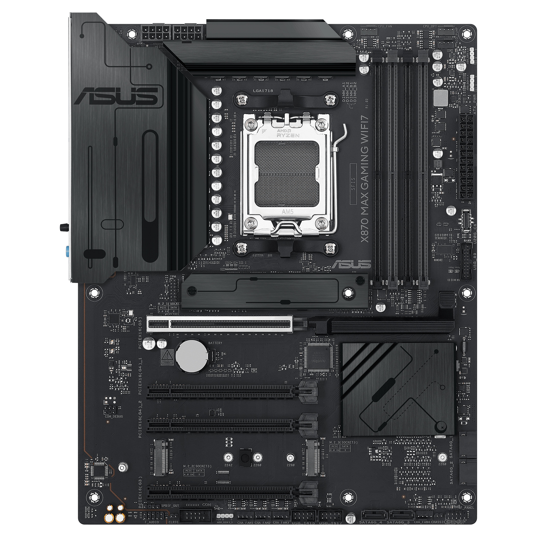 MB ASUS X870 MAX GAMING WIFI7 (AMD.AM5.DDR5.ATX)