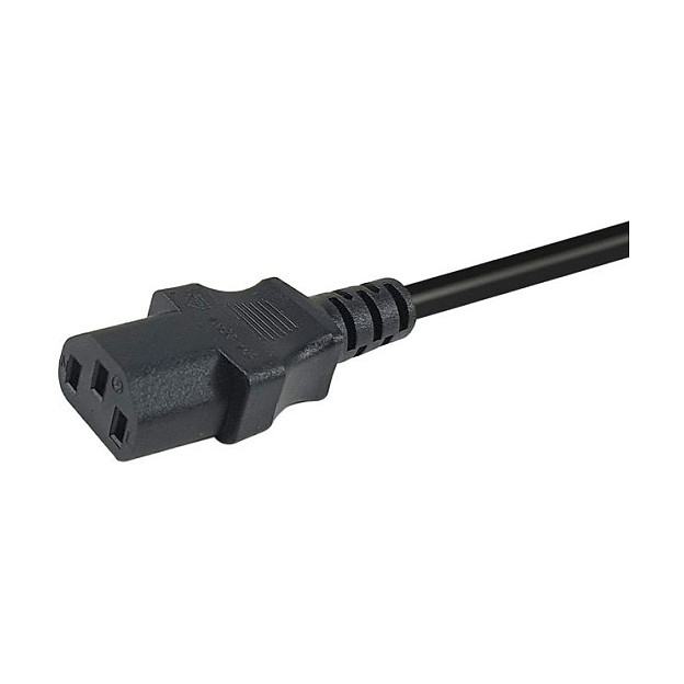 Equip Stromkabel CEE 7/7 ->C13 St/Bu schwarz 3.00m PVC