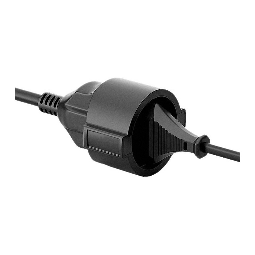 Equip Stromkabel CEE 7/7->CEE 7/3 St/Bu schwarz 1.80m