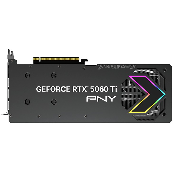 RTX 5060 TI 8GB PNY VERTO ARGB OC Triple Fan GDDR7 3 Fan