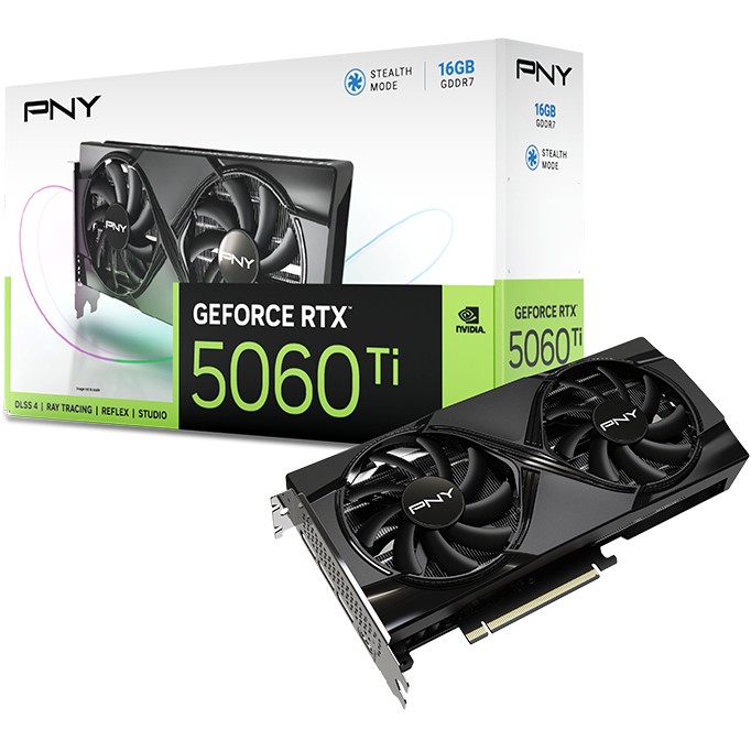 RTX 5060 TI 16GB PNY VERTO Dual Fan GDDR7