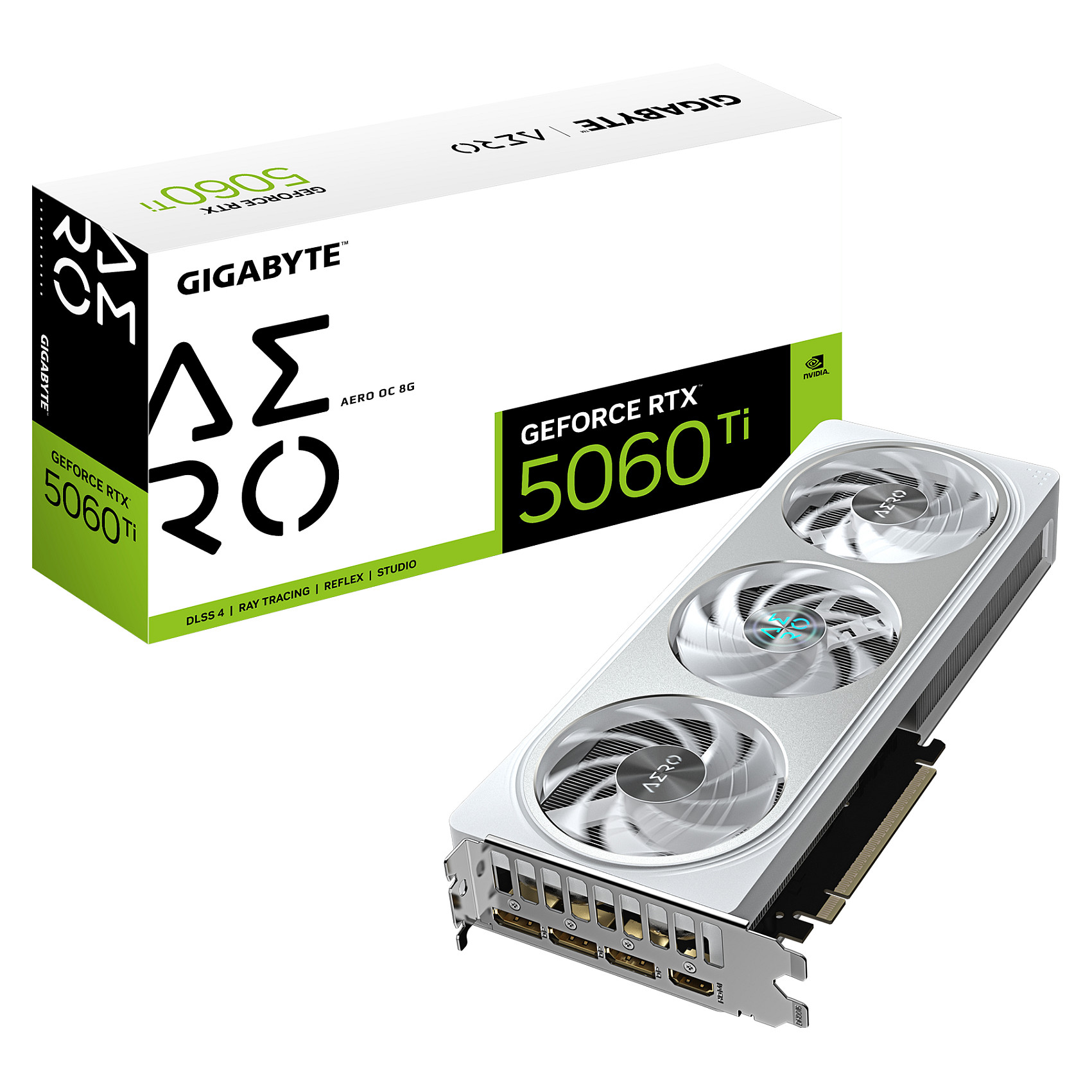 RTX 5060 TI Gigabyte AERO OC 8GB GDDR7 HDMI 3xDP