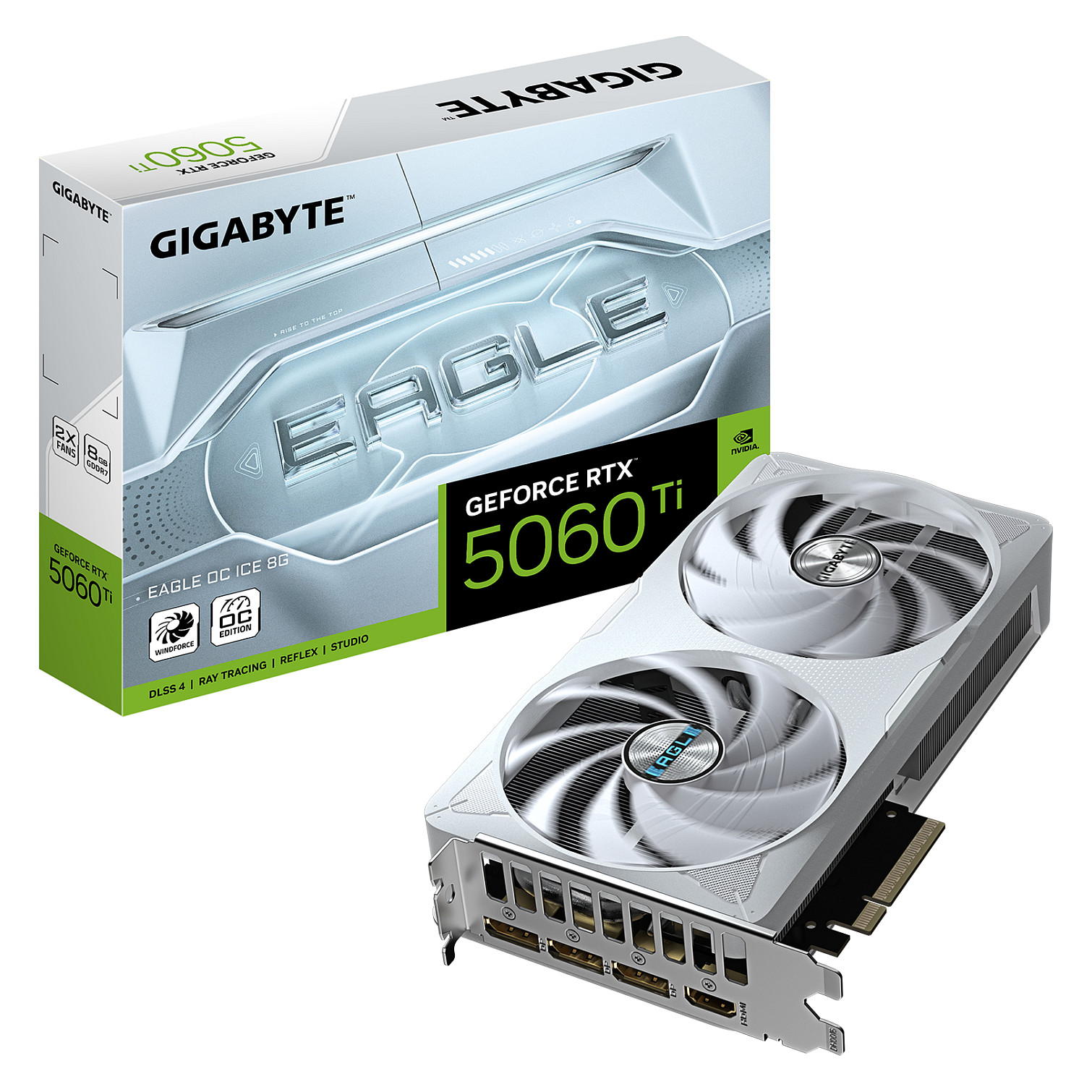 RTX 5060 TI 8GB Gigabyte EAGLE OC ICE GDDR7