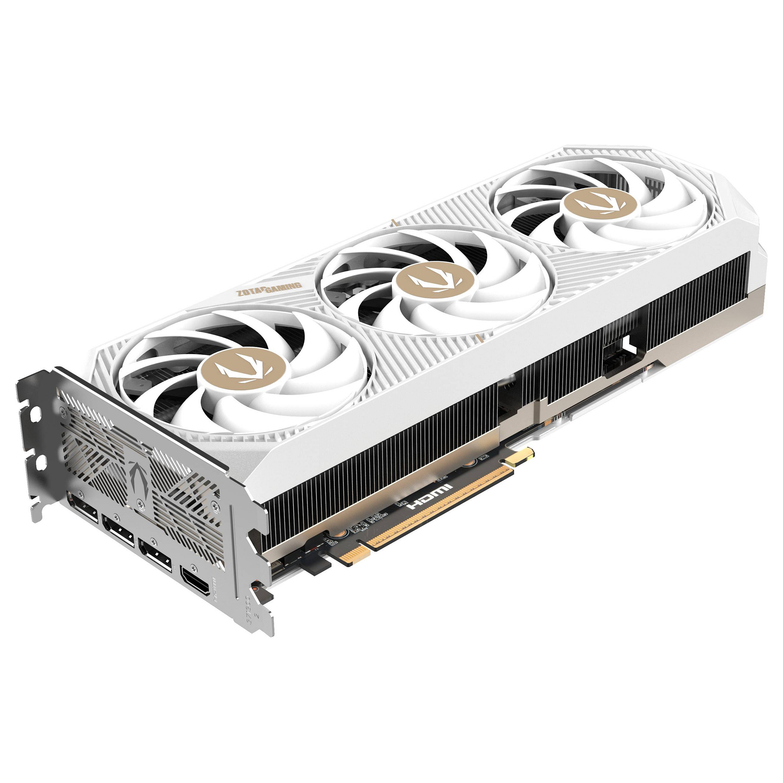 RTX 5070 Ti 16GB Zotac Gaming SOLID Core OC GDDR7 3 Fan white