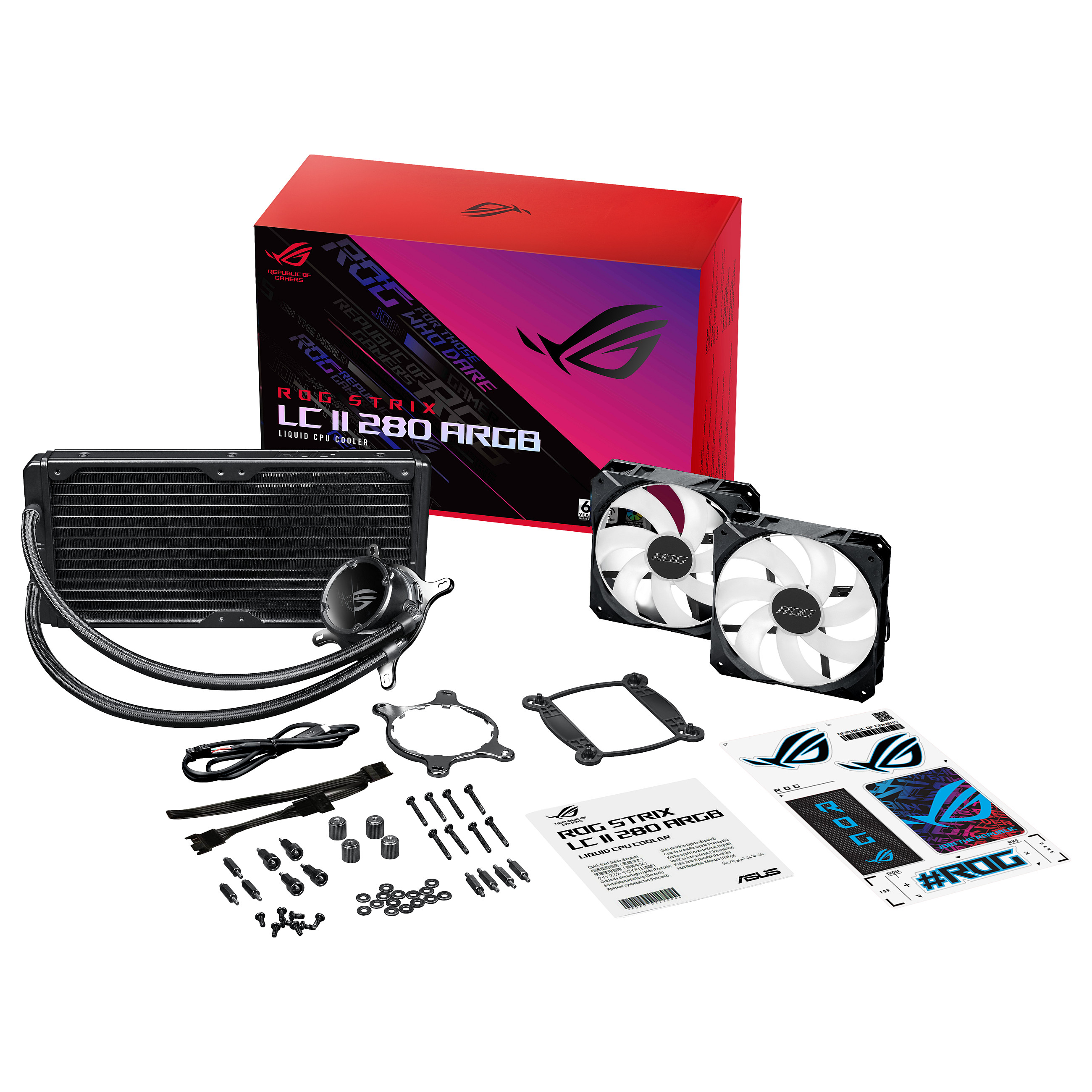 K Asus WAK ROG Strix LC II 280 ARGB