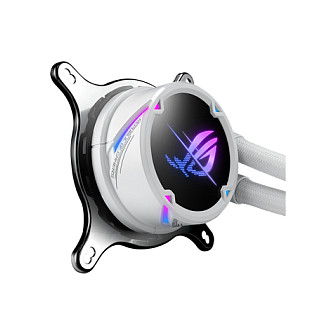 K Asus WAK ROG Strix LC II 240 ARGB White Edition