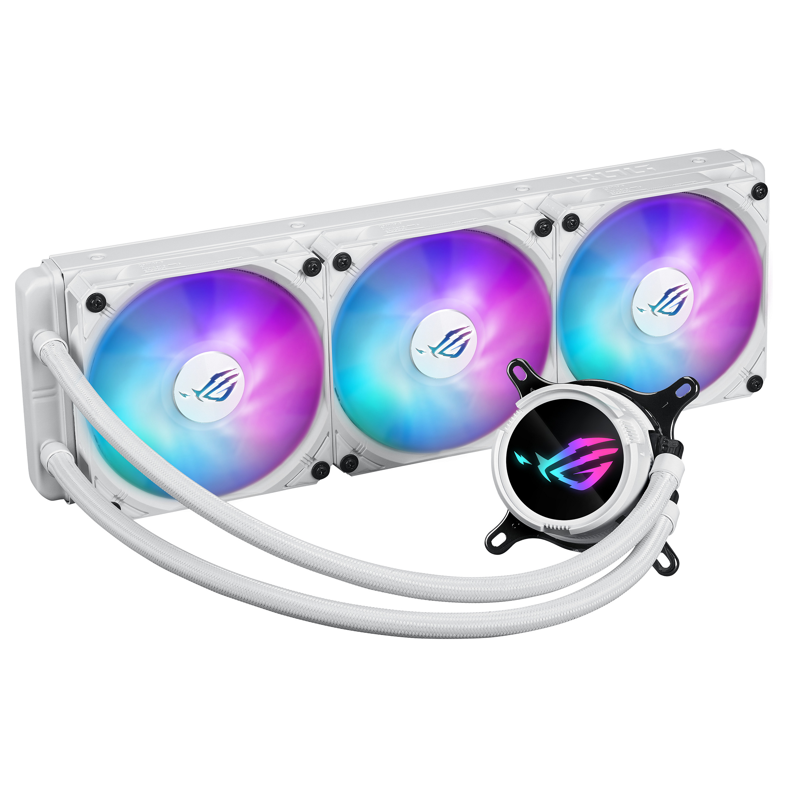 K Asus WAK ROG Strix LC III 360 ARGB White Edition
