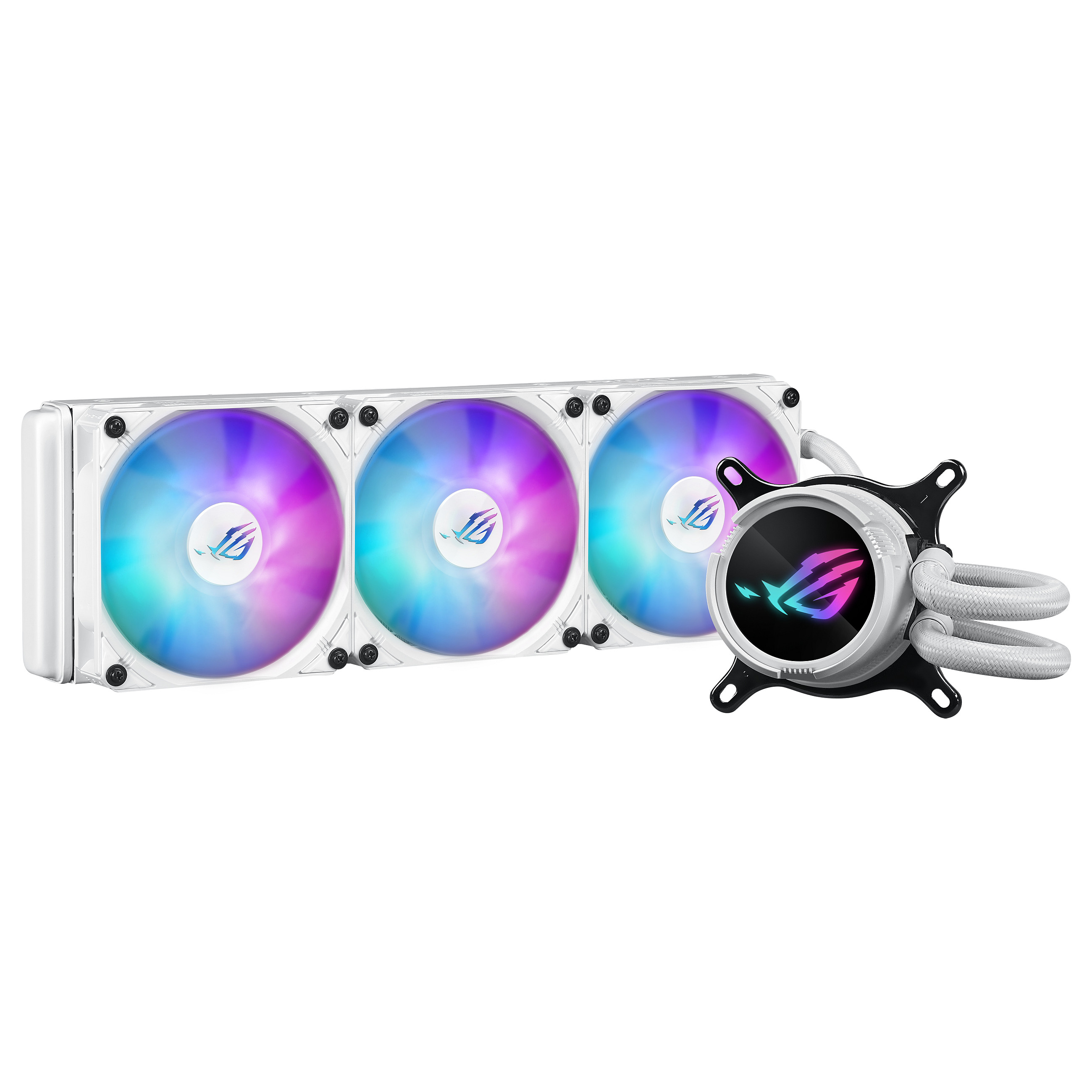 K Asus WAK ROG Strix LC III 360 ARGB White Edition