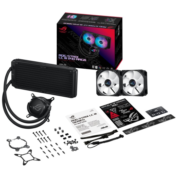 K Asus WAK ROG Strix LC III 240 ARGB