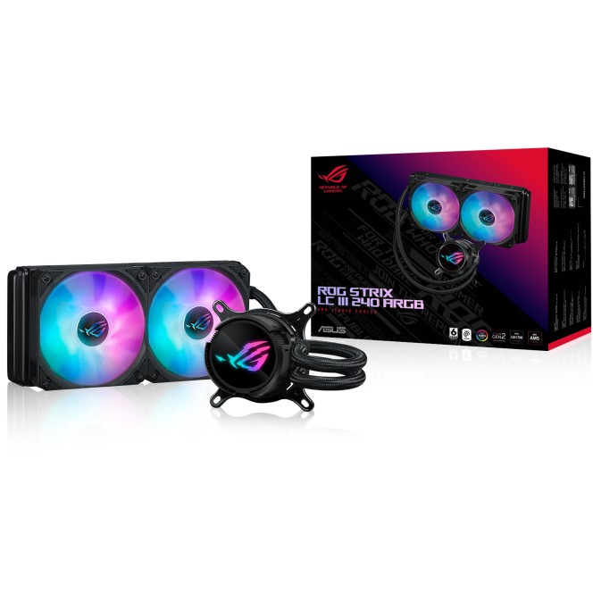 K Asus WAK ROG Strix LC III 240 ARGB