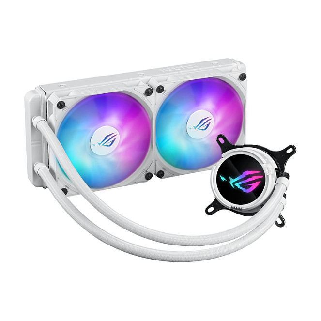 K Asus WAK ROG Strix LC III 240 ARGB White Edition