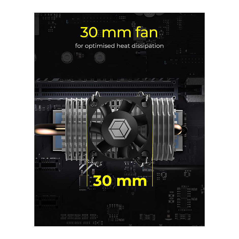 K Kühlkörper IcyBox SSD M.2 schwenkbar