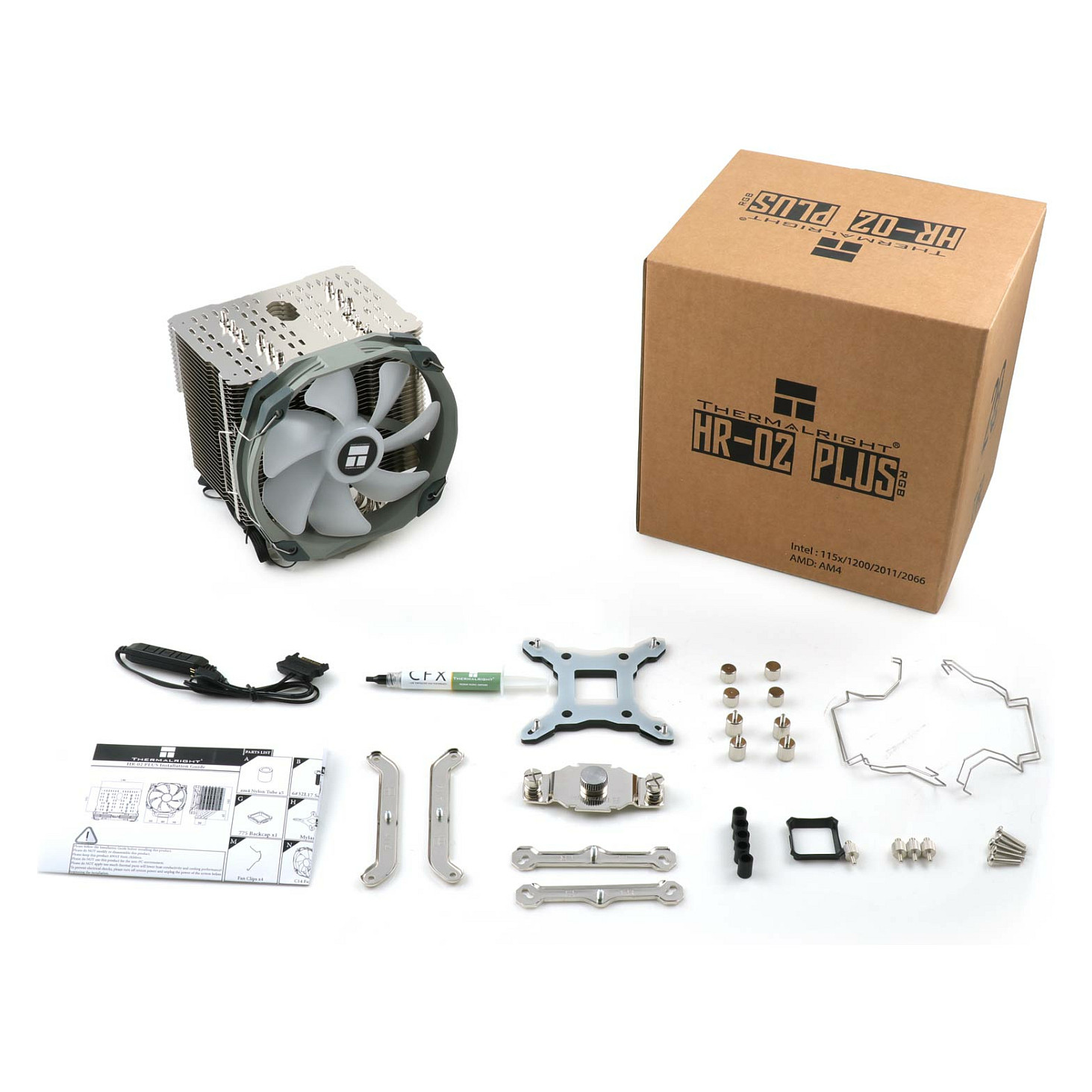 K Kühler Thermalright HR-02 Plus - 115x/1200/20xx/1366/AM4/AM5